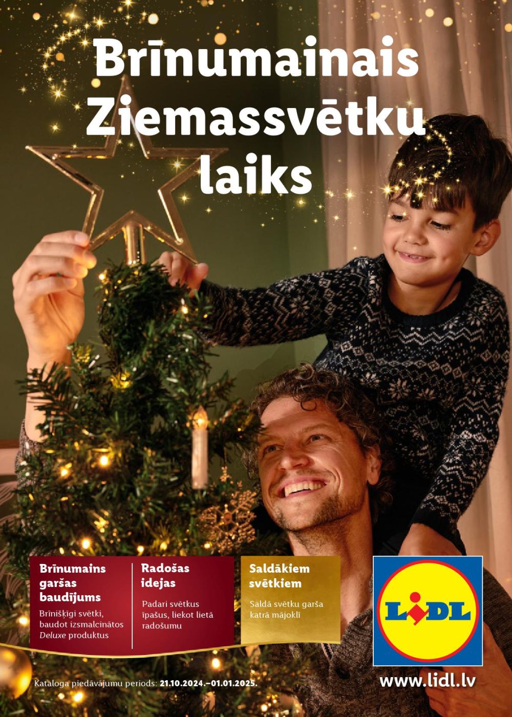 lidl - LIDL - Brīnumainais Ziemassvētku laiks (21.10.2024 - 01.01.2025) - page: 1