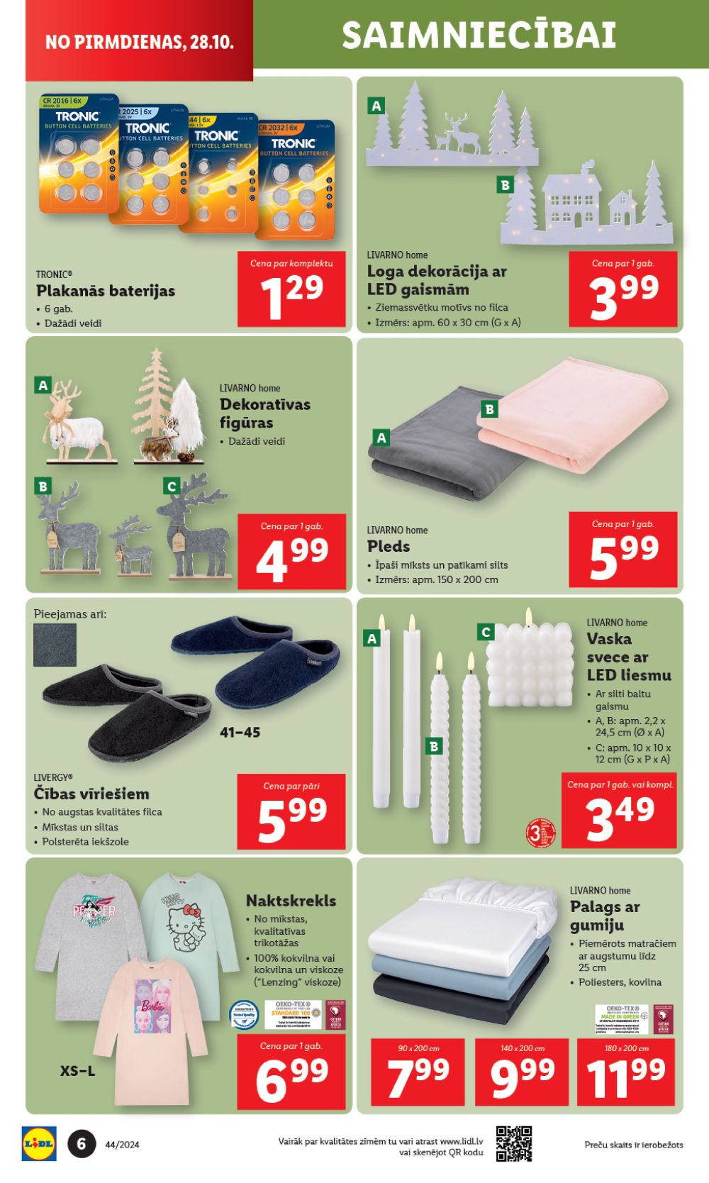 lidl - LIDL - Nepārtikas preču piedāvājums (28.10.2024 - 03.11.2024) - page: 6