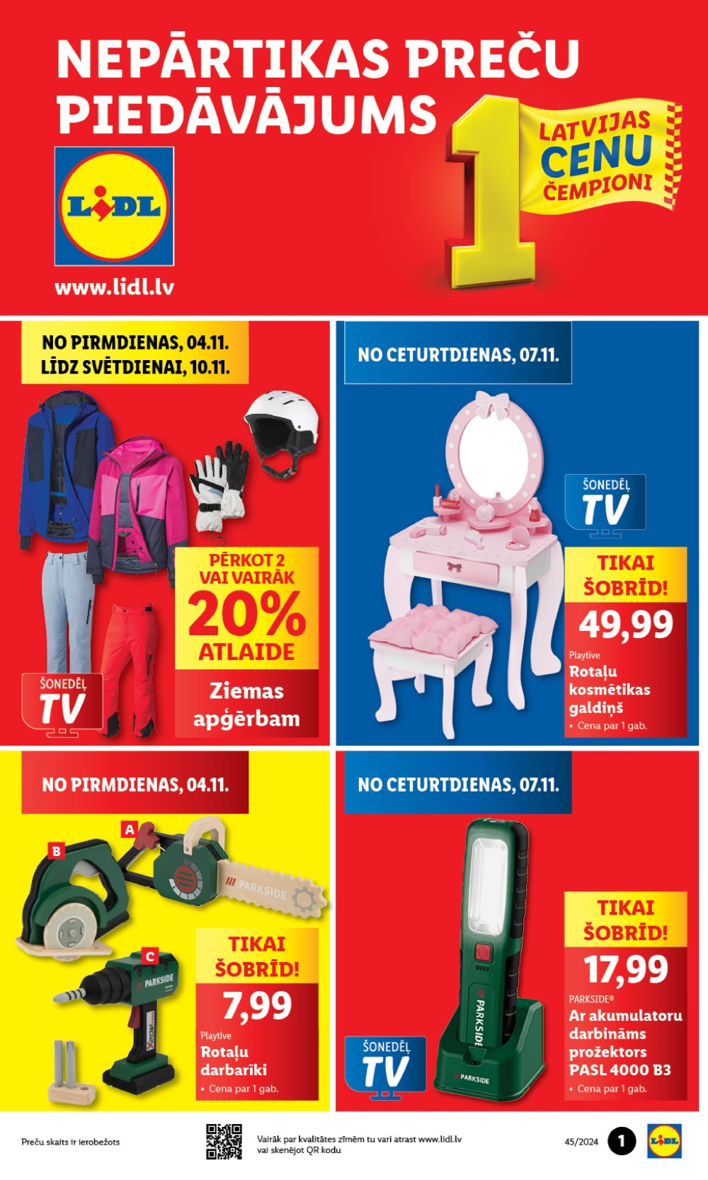 lidl - LIDL - Nepārtikas preču piedāvājums (04.11.2024 - 10.11.2024)