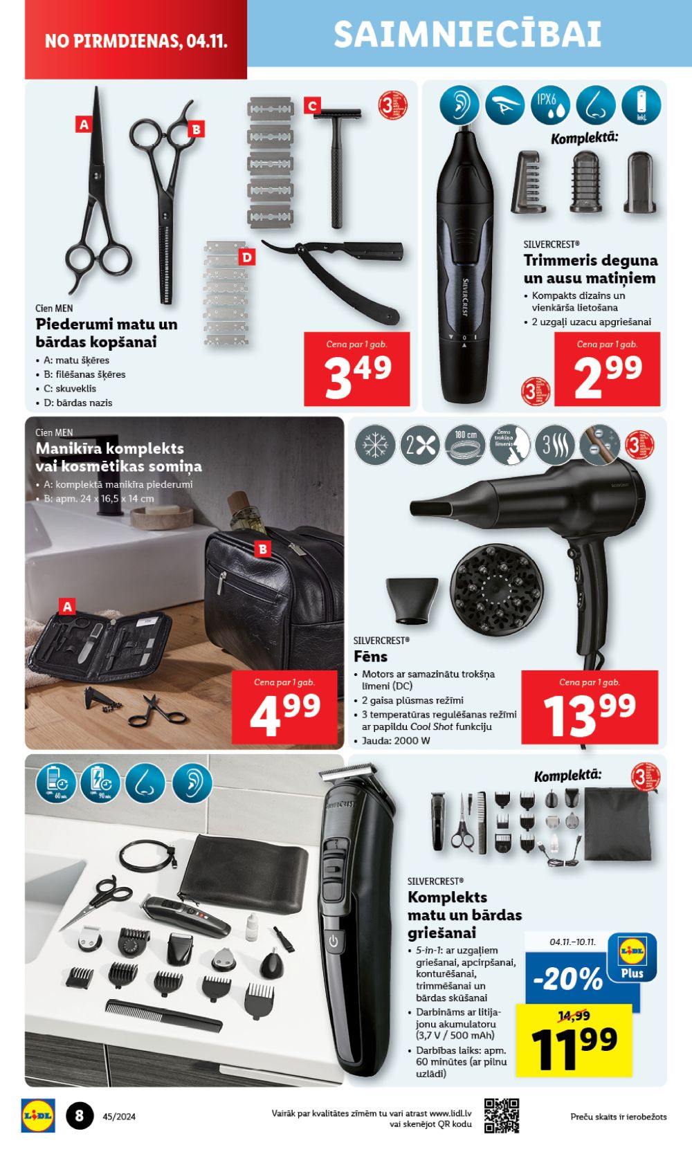 lidl - LIDL - Nepārtikas preču piedāvājums (04.11.2024 - 10.11.2024) - page: 8