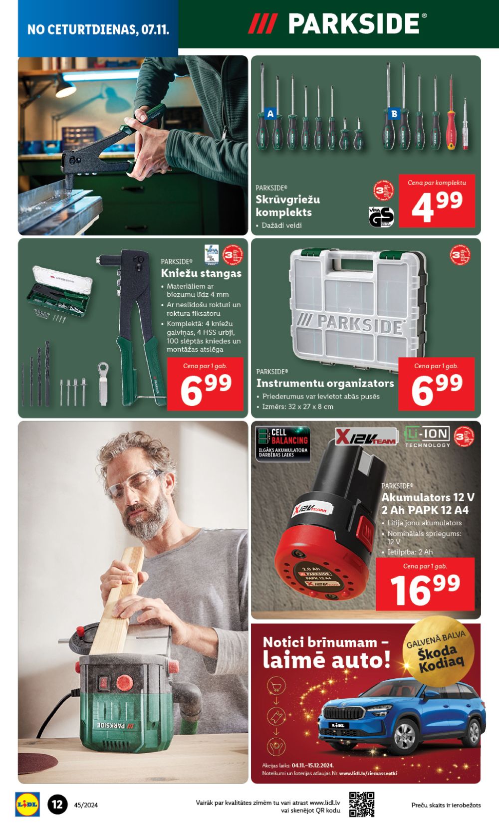 lidl - LIDL - Nepārtikas preču piedāvājums (04.11.2024 - 10.11.2024) - page: 12