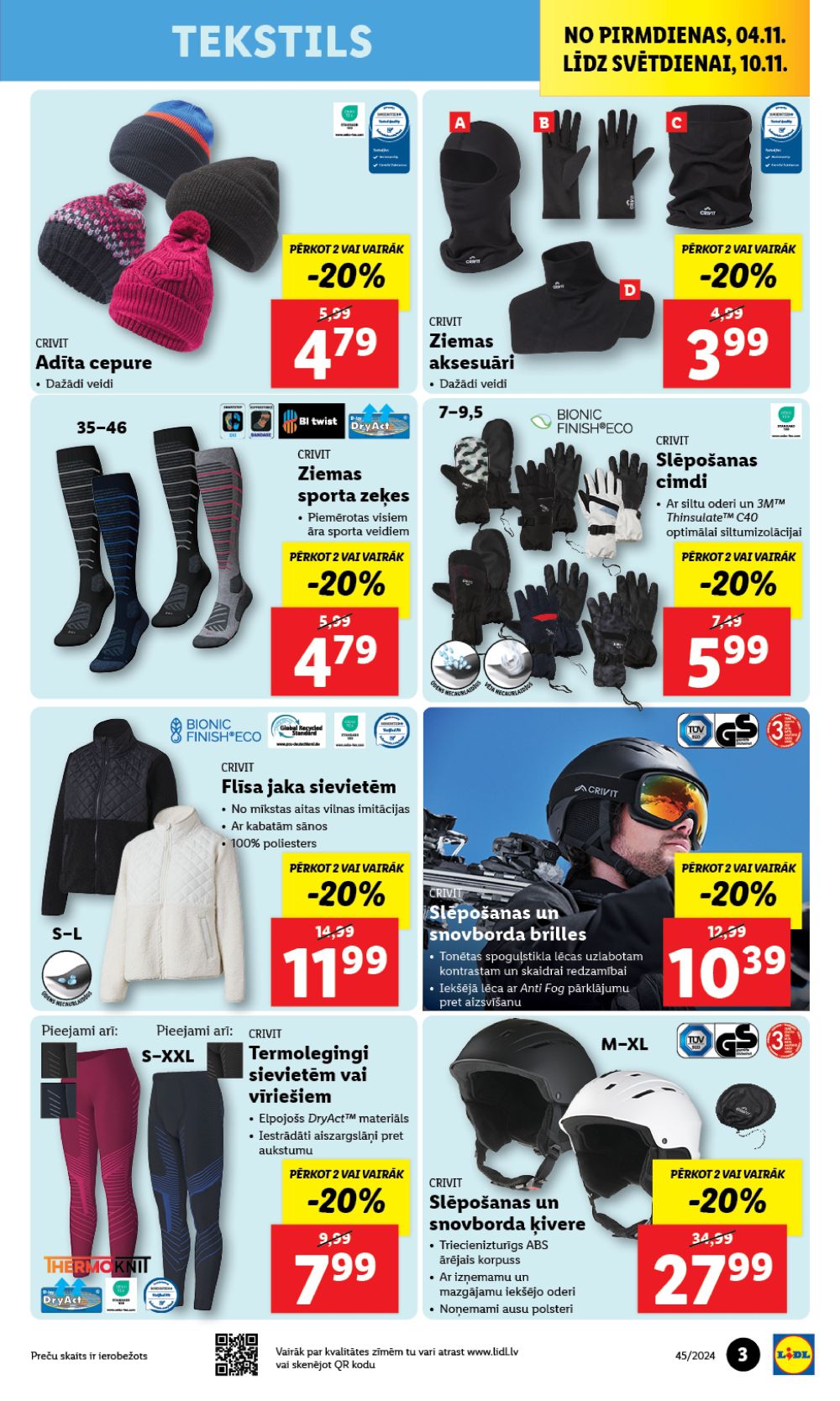 lidl - LIDL - Nepārtikas preču piedāvājums (04.11.2024 - 10.11.2024) - page: 3