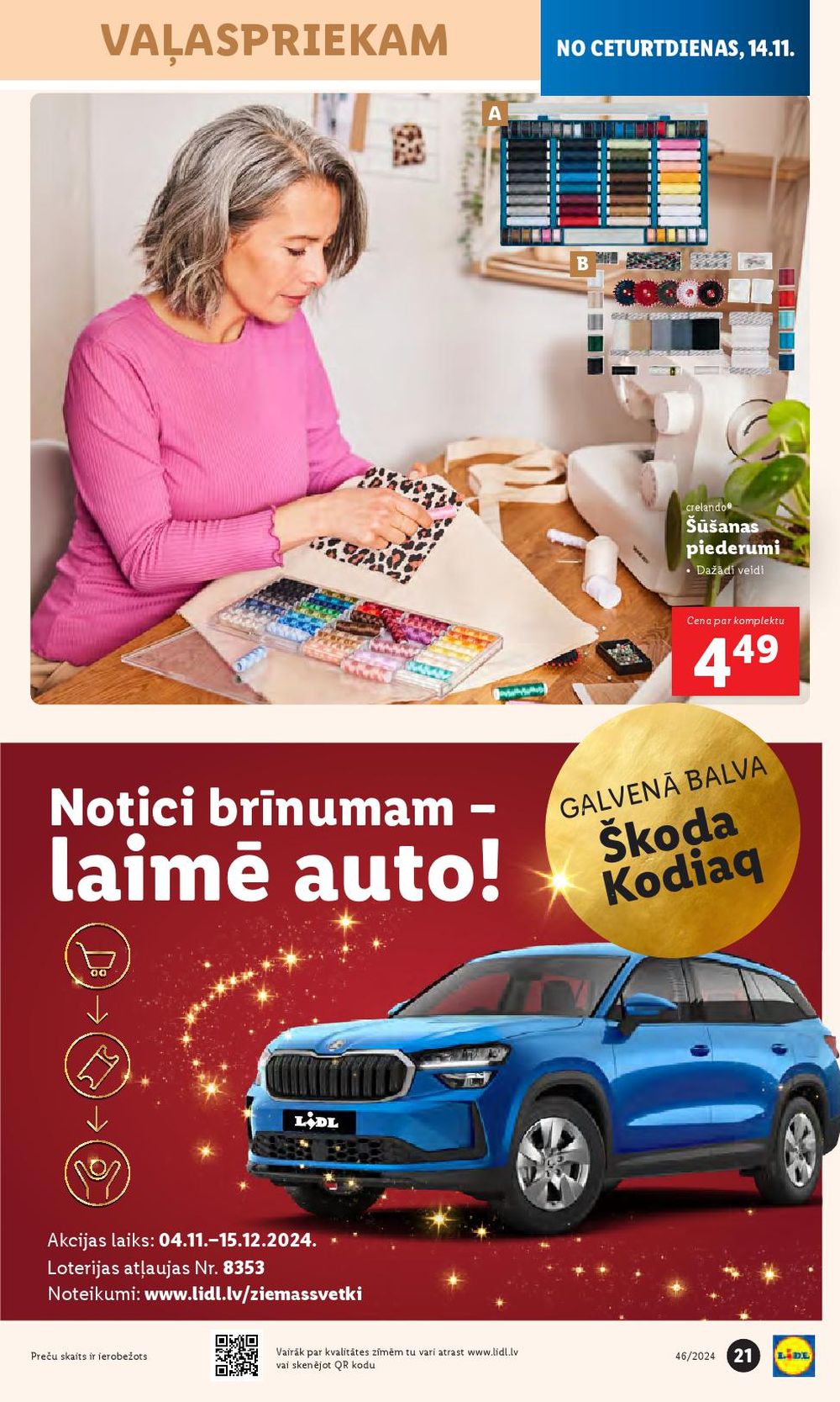 lidl - LIDL - Nepārtikas preču piedāvājums (11.11.2024 - 17.11.2024) - page: 21