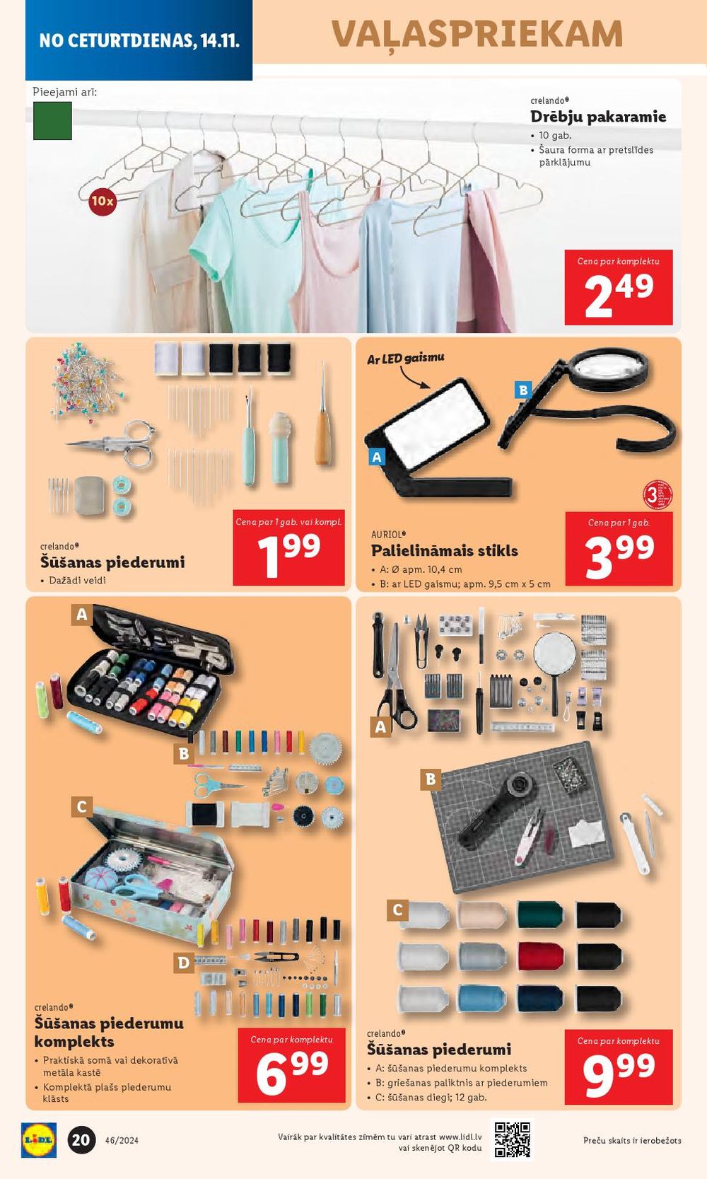 lidl - LIDL - Nepārtikas preču piedāvājums (11.11.2024 - 17.11.2024) - page: 20