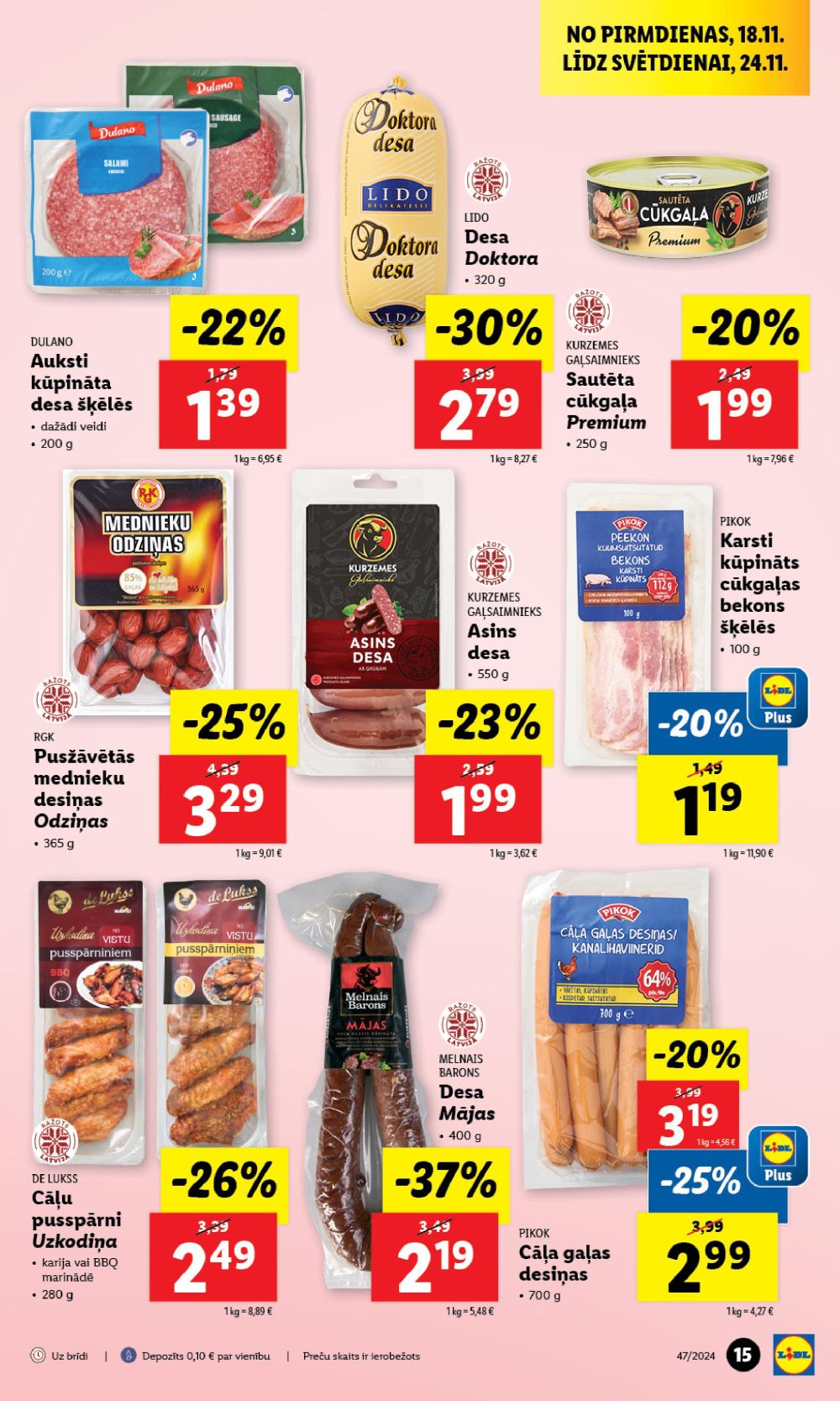 lidl - LIDL (18.11.2024 - 24.11.2024) - page: 15