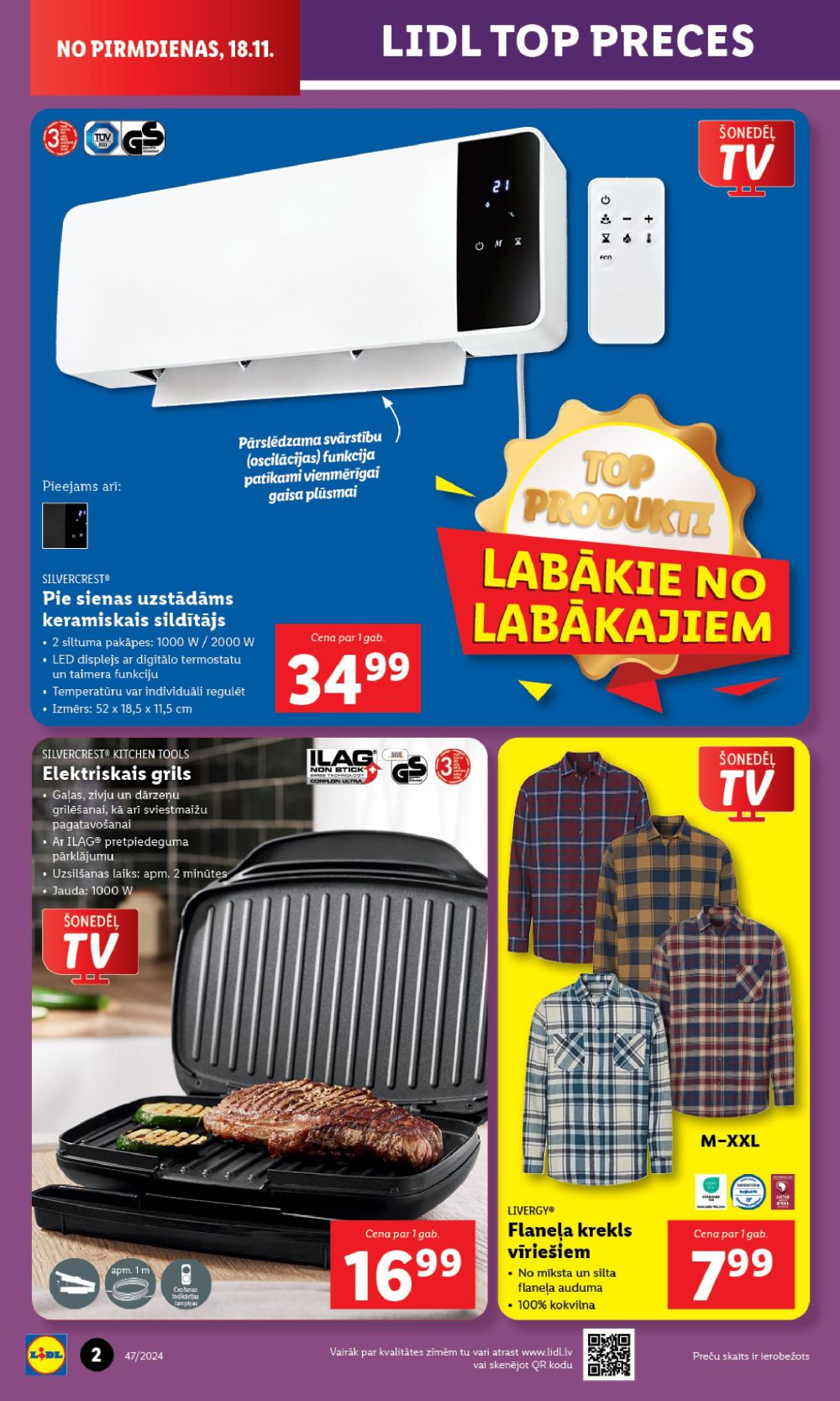 lidl - LIDL - Nepārtikas preču piedāvājums (18.11.2024 - 24.11.2024) - page: 2