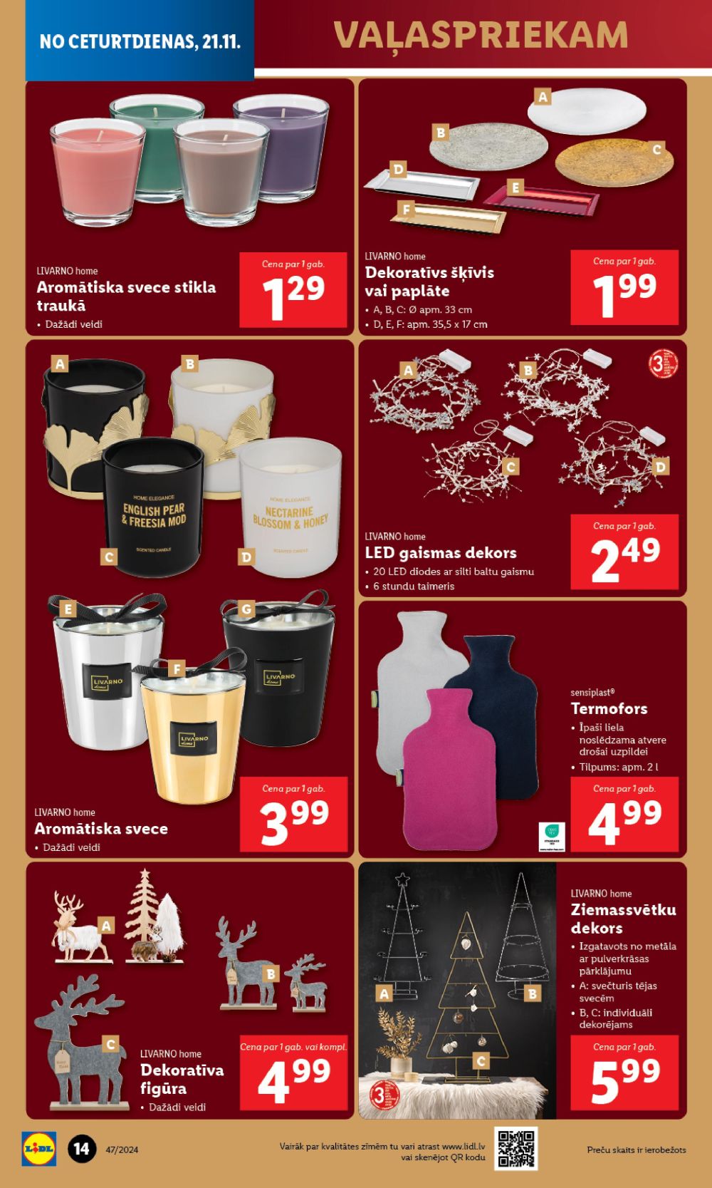 lidl - LIDL - Nepārtikas preču piedāvājums (18.11.2024 - 24.11.2024) - page: 14