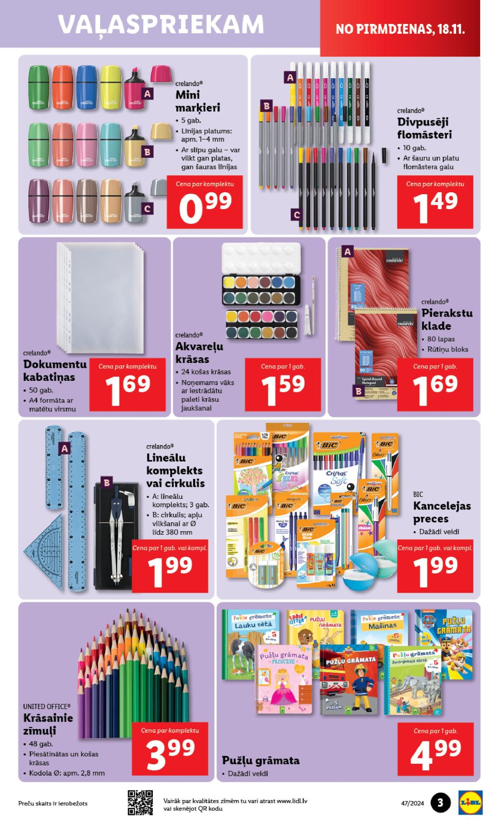 lidl - LIDL - Nepārtikas preču piedāvājums (18.11.2024 - 24.11.2024) - page: 3