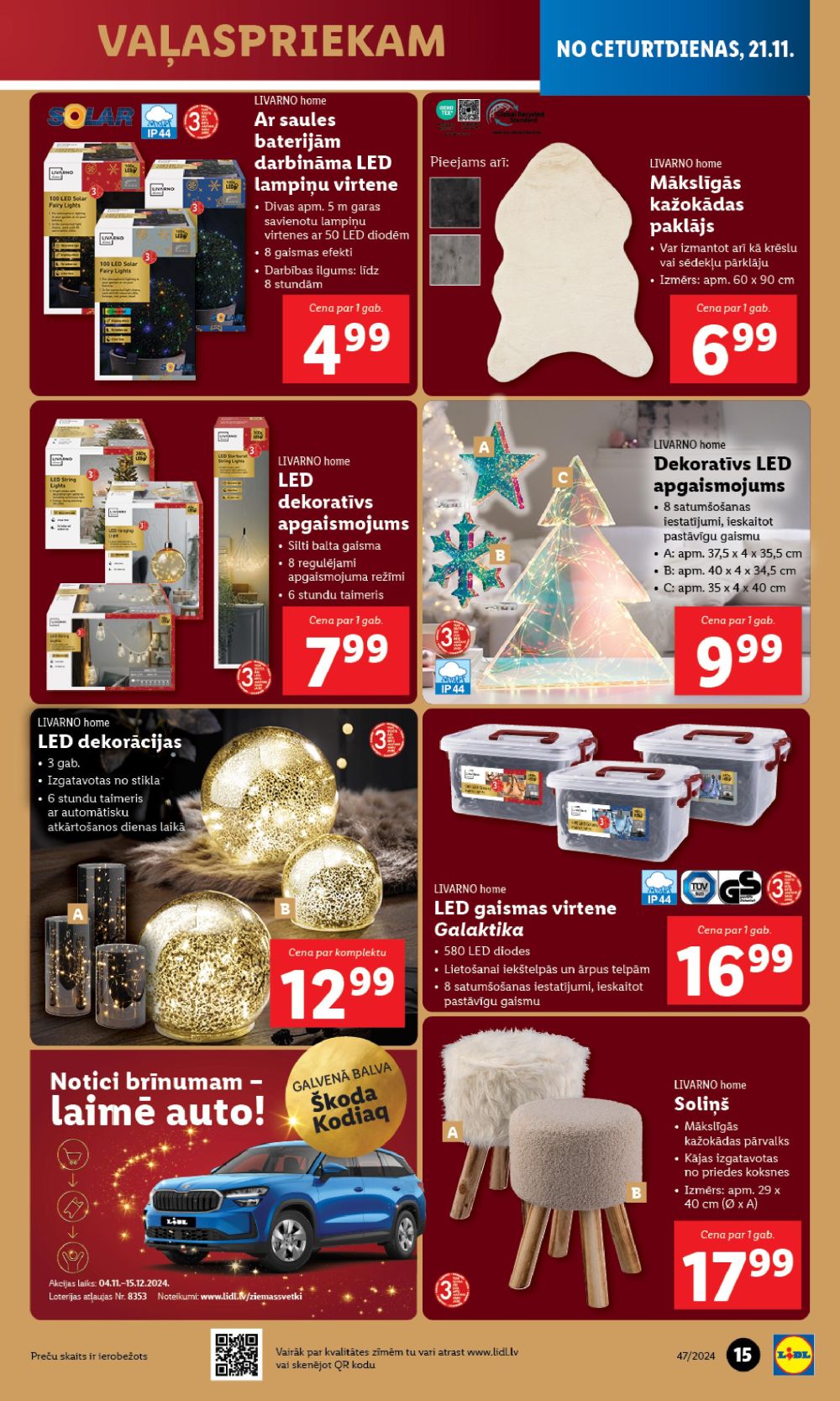 lidl - LIDL - Nepārtikas preču piedāvājums (18.11.2024 - 24.11.2024) - page: 15