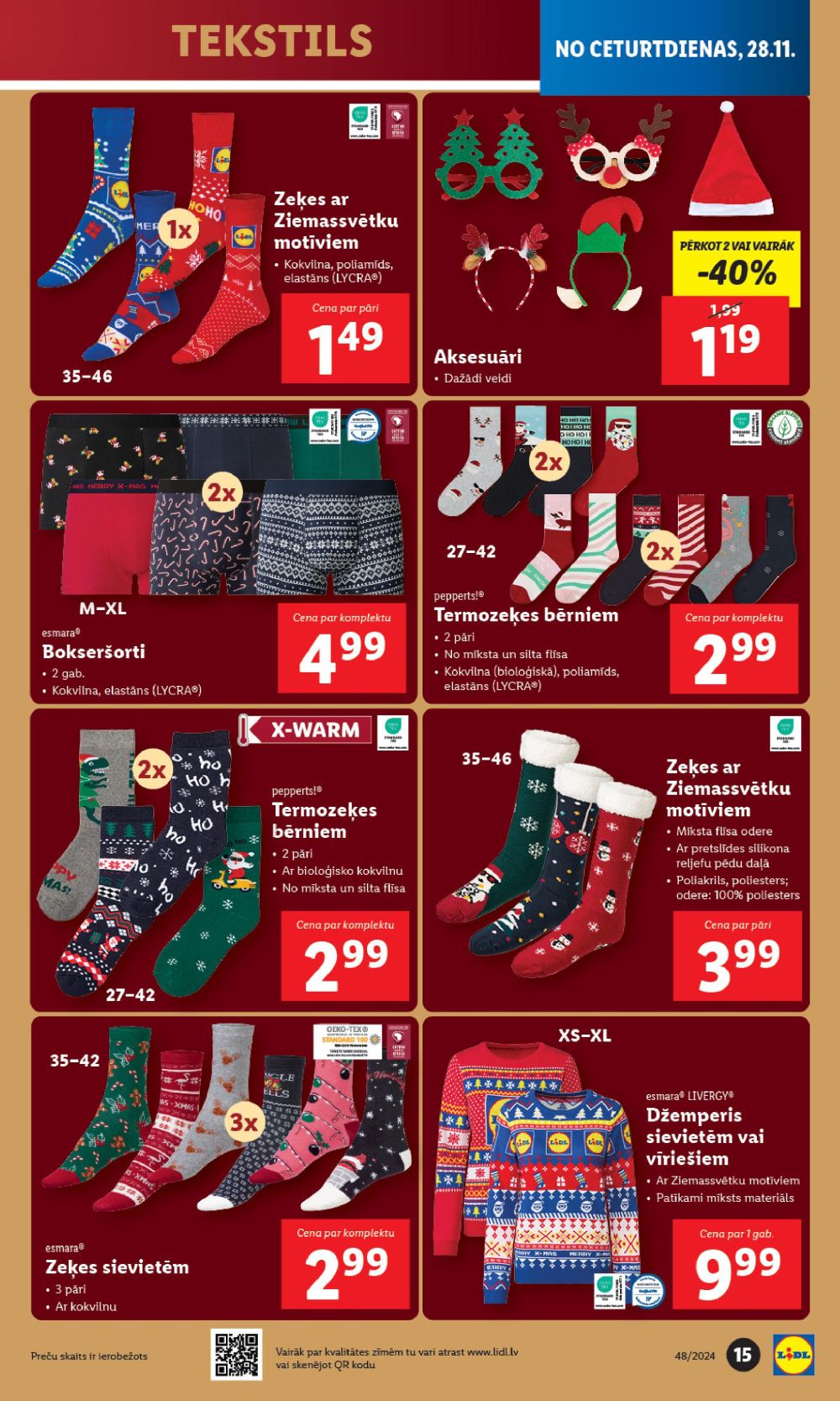 lidl - LIDL - Nepārtikas preču piedāvājums (25.11.2024 - 01.12.2024) - page: 15