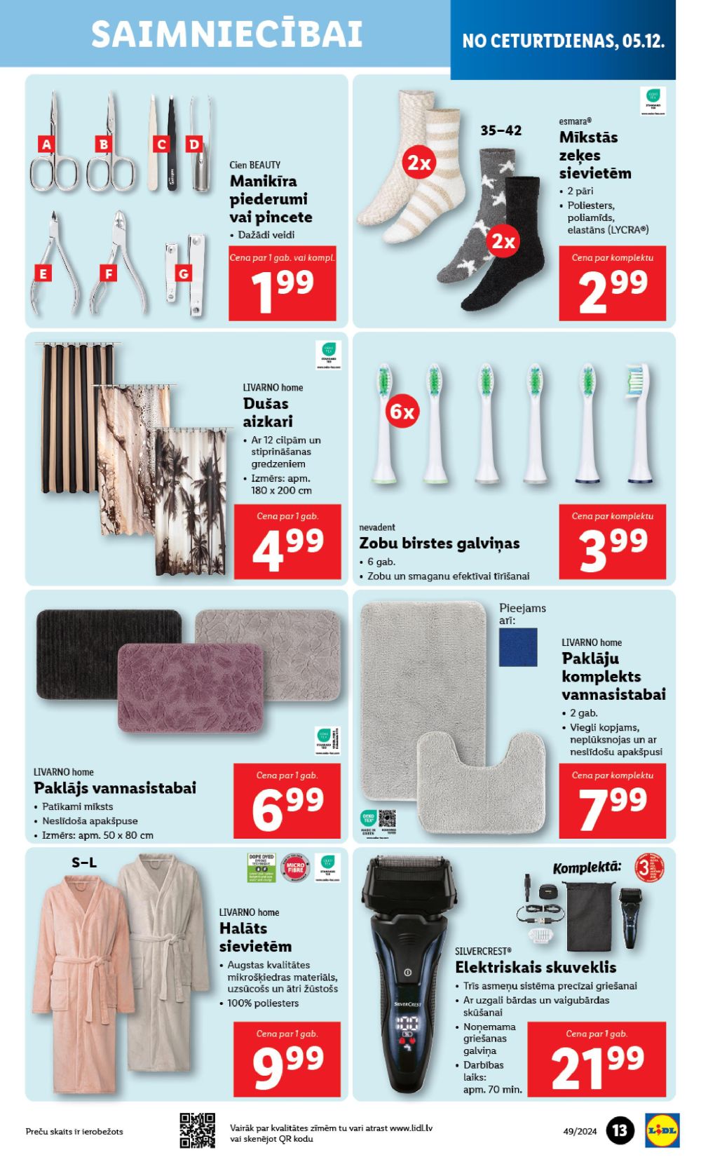 lidl - LIDL - Nepārtikas preču piedāvājums (02.12.2024 - 08.12.2024) - page: 13