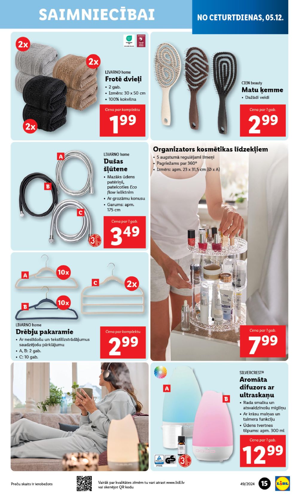 lidl - LIDL - Nepārtikas preču piedāvājums (02.12.2024 - 08.12.2024) - page: 15