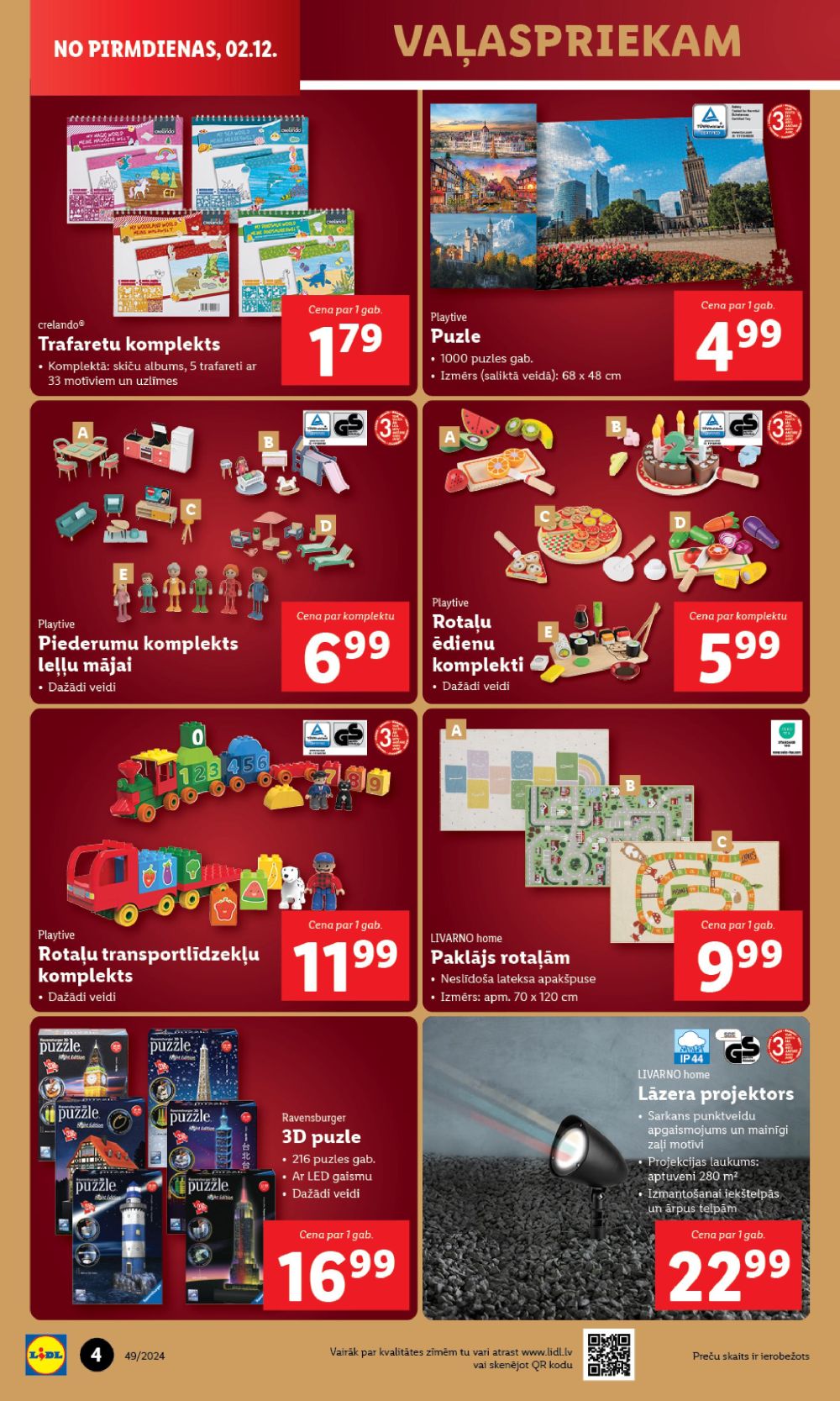 lidl - LIDL - Nepārtikas preču piedāvājums (02.12.2024 - 08.12.2024) - page: 4