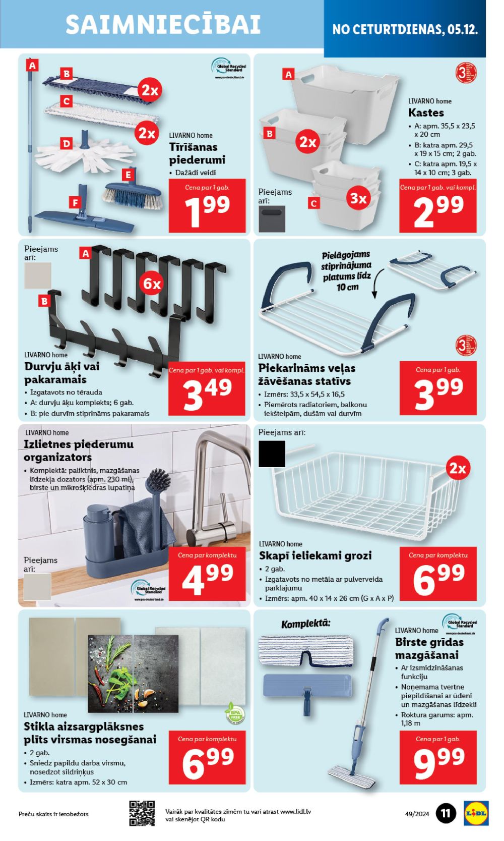 lidl - LIDL - Nepārtikas preču piedāvājums (02.12.2024 - 08.12.2024) - page: 11