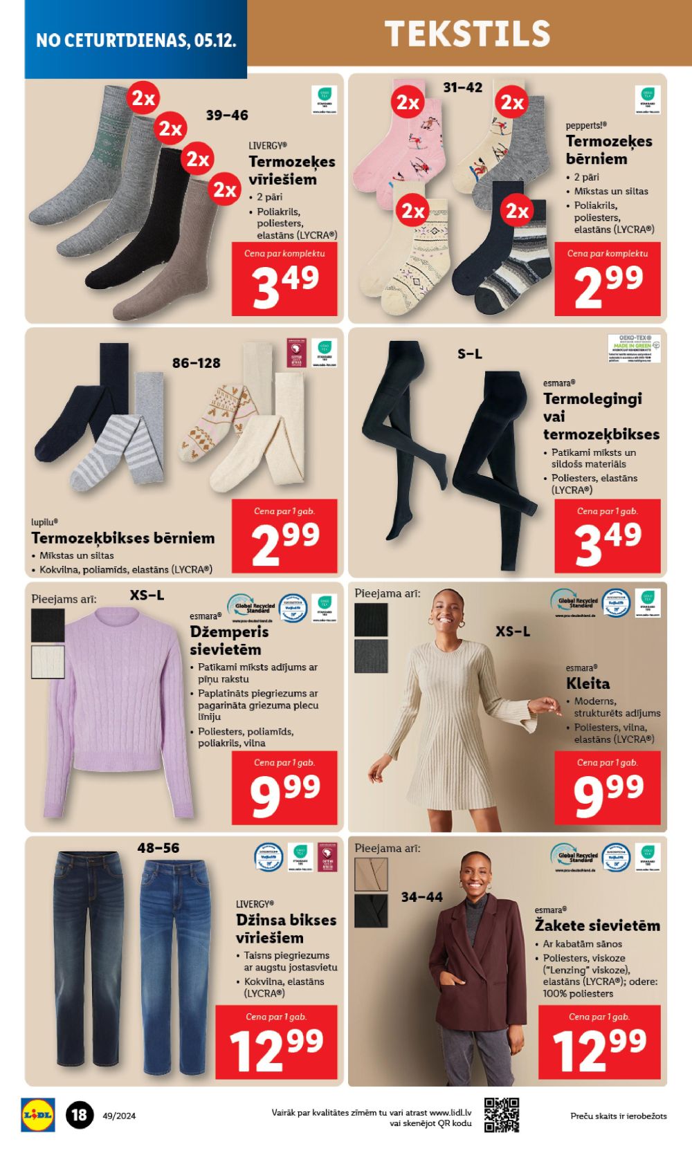 lidl - LIDL - Nepārtikas preču piedāvājums (02.12.2024 - 08.12.2024) - page: 18