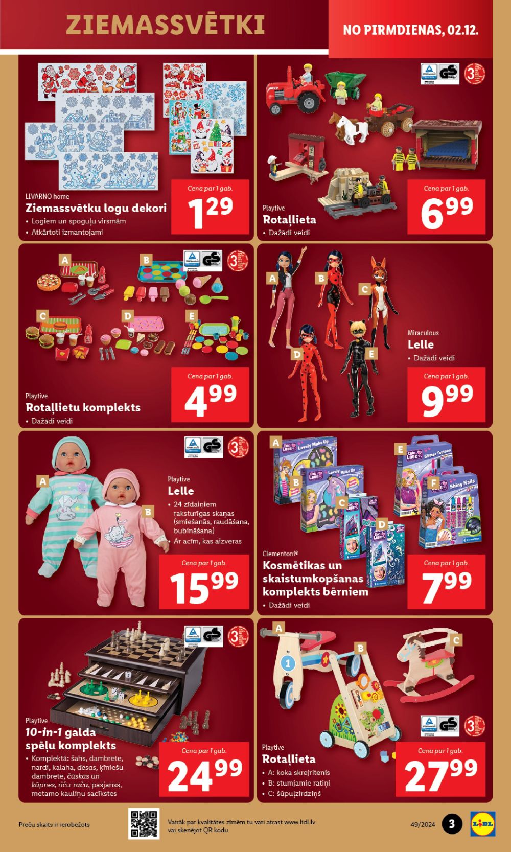 lidl - LIDL - Nepārtikas preču piedāvājums (02.12.2024 - 08.12.2024) - page: 3