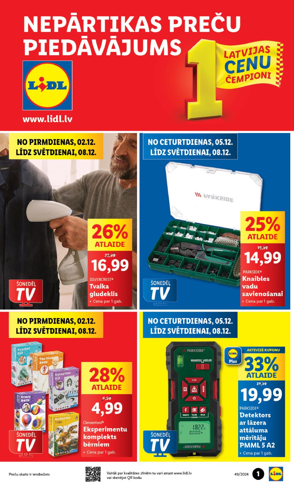 lidl - LIDL - Nepārtikas preču piedāvājums (02.12.2024 - 08.12.2024)