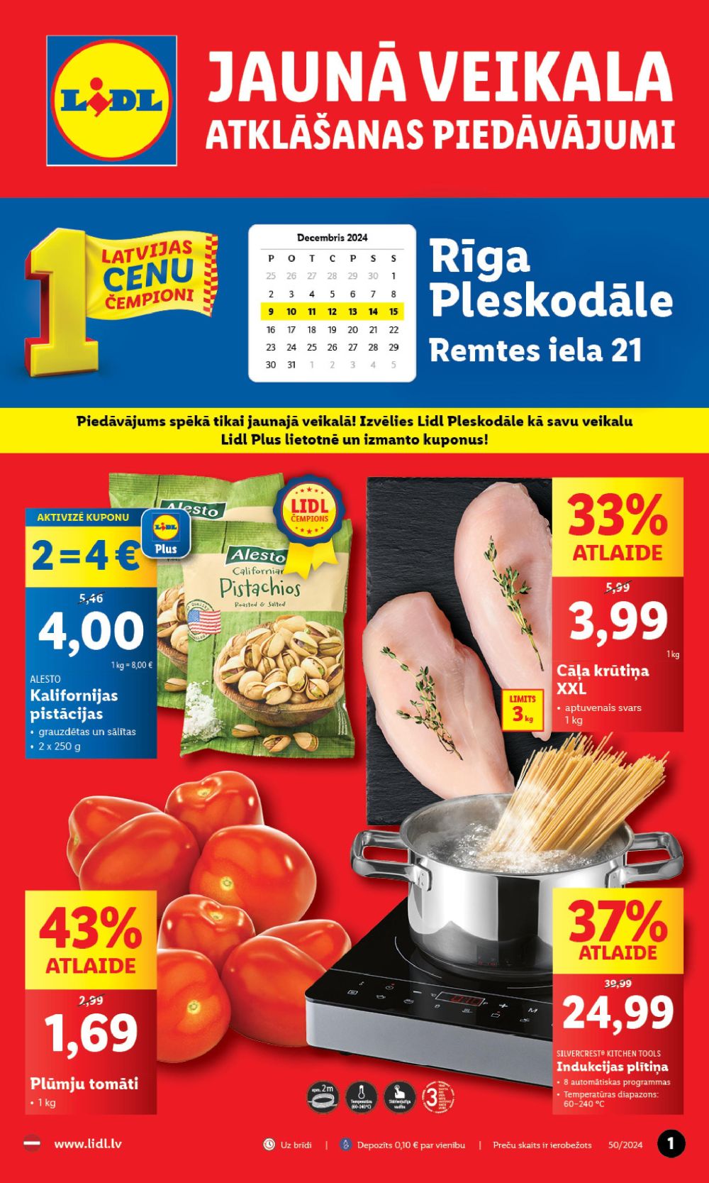 lidl - LIDL - Jauns veikals Rīgā! (09.12.2024 - 15.12.2024)