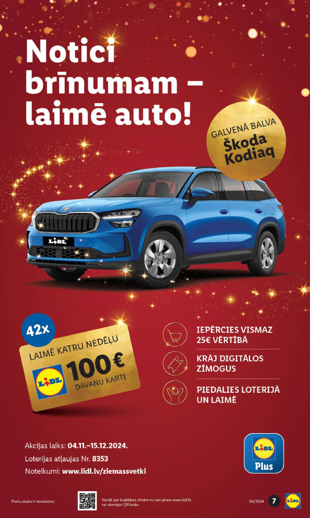 lidl - LIDL - Jauns veikals Rīgā! (09.12.2024 - 15.12.2024) - page: 7