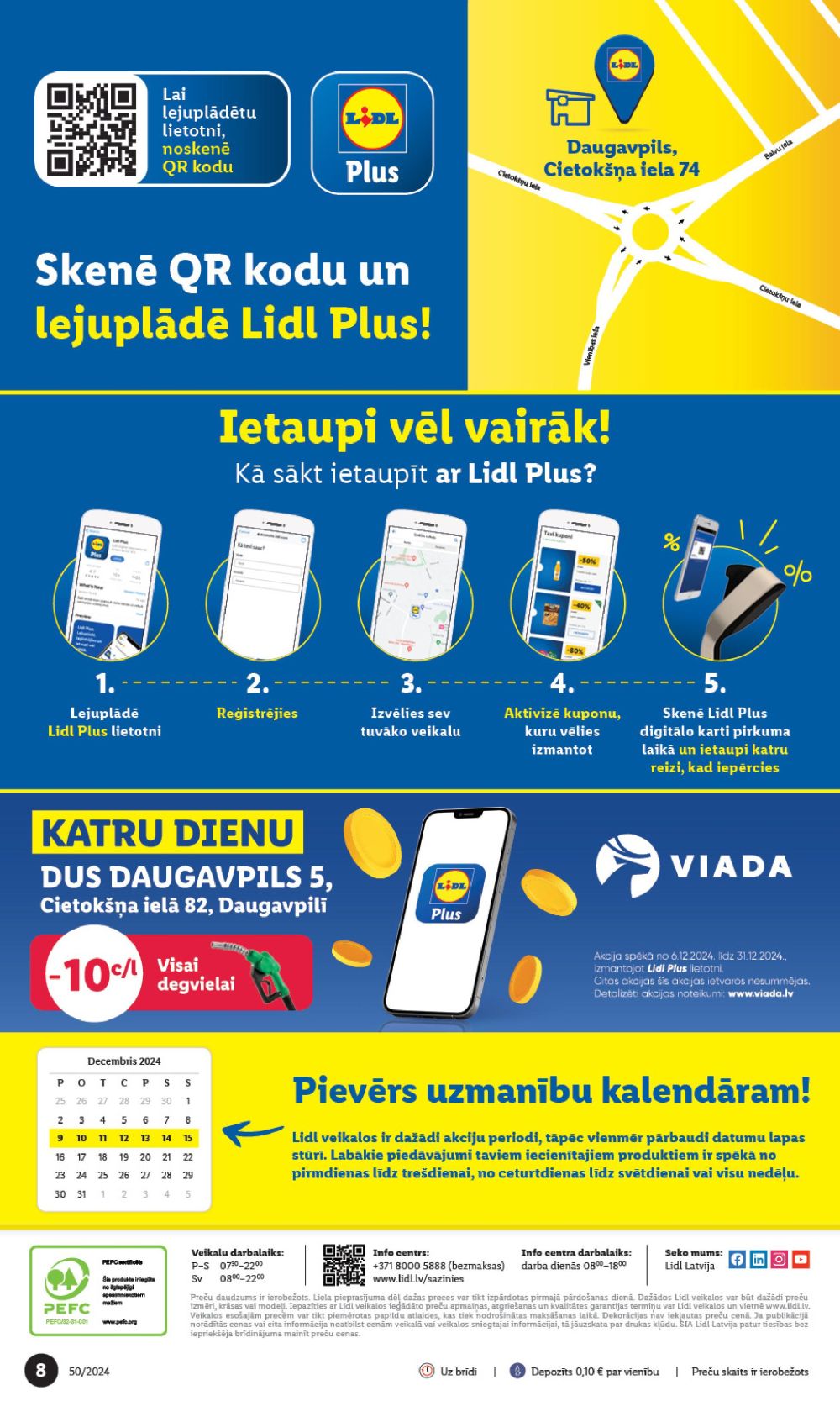 lidl - LIDL - Jauns veikals Daugavpilī! (09.12.2024 - 15.12.2024) - page: 8