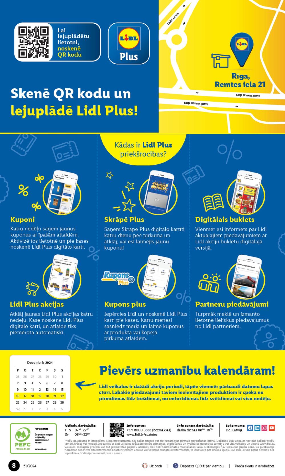 lidl - LIDL - Jauns veikals Rīgā! (16.12.2024 - 22.12.2024) - page: 8