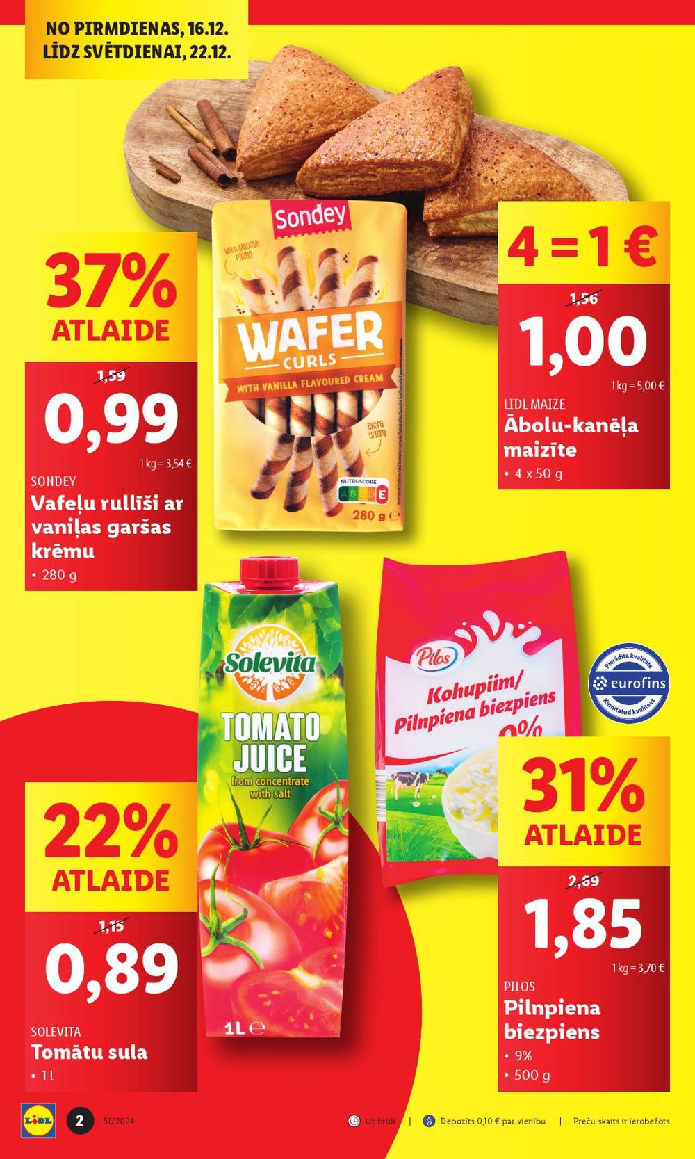 lidl - LIDL - Jauns veikals Rīgā! (16.12.2024 - 22.12.2024) - page: 2