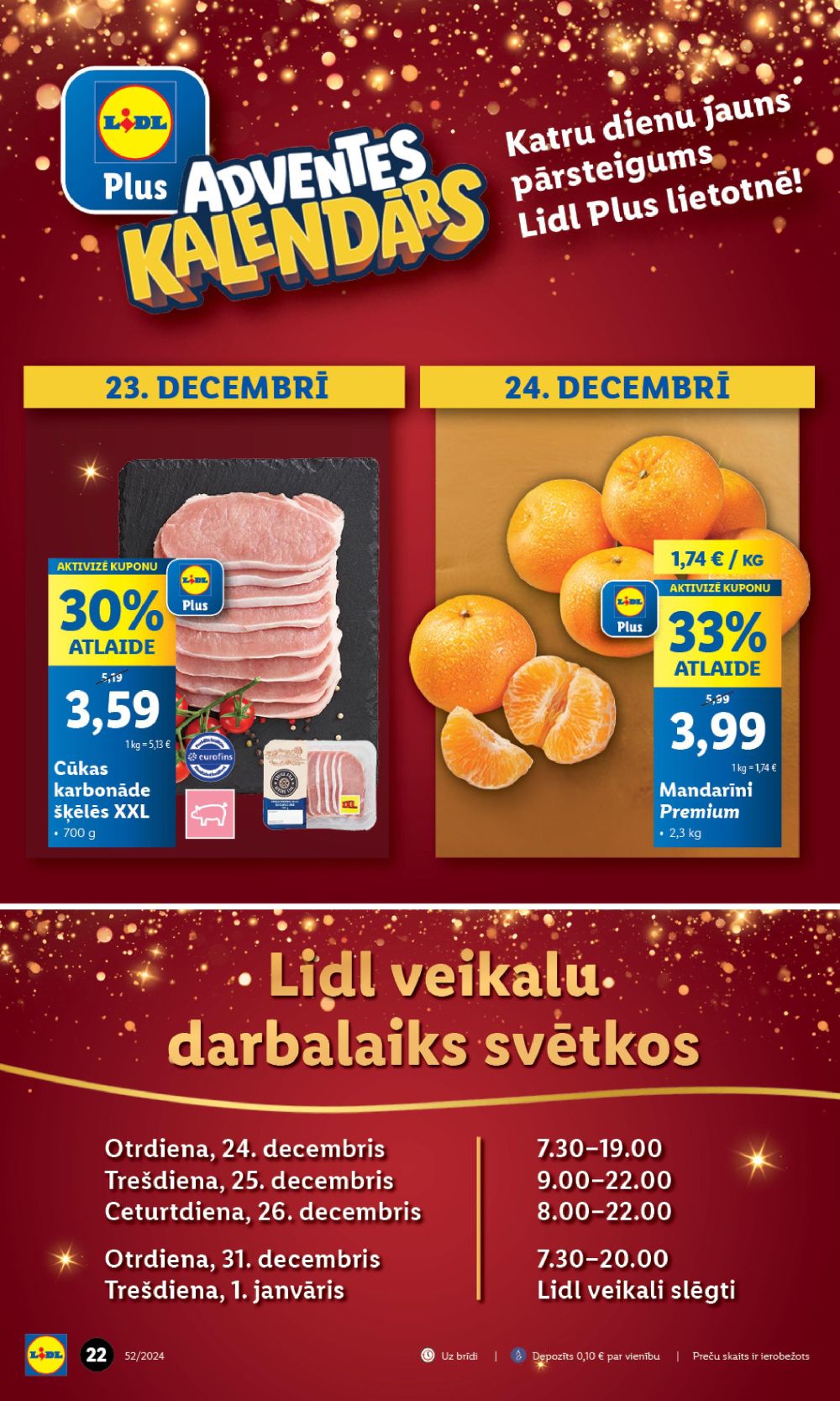 lidl - LIDL (23.12.2024 - 29.12.2024) - page: 22