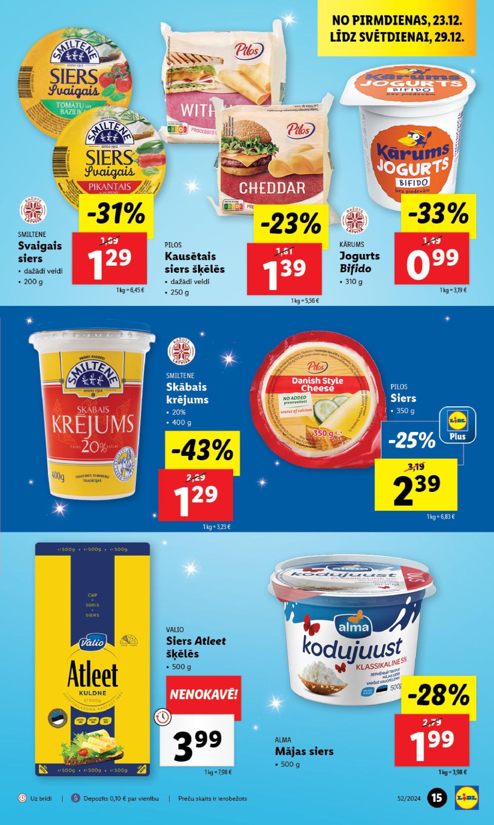 lidl - LIDL (23.12.2024 - 29.12.2024) - page: 15