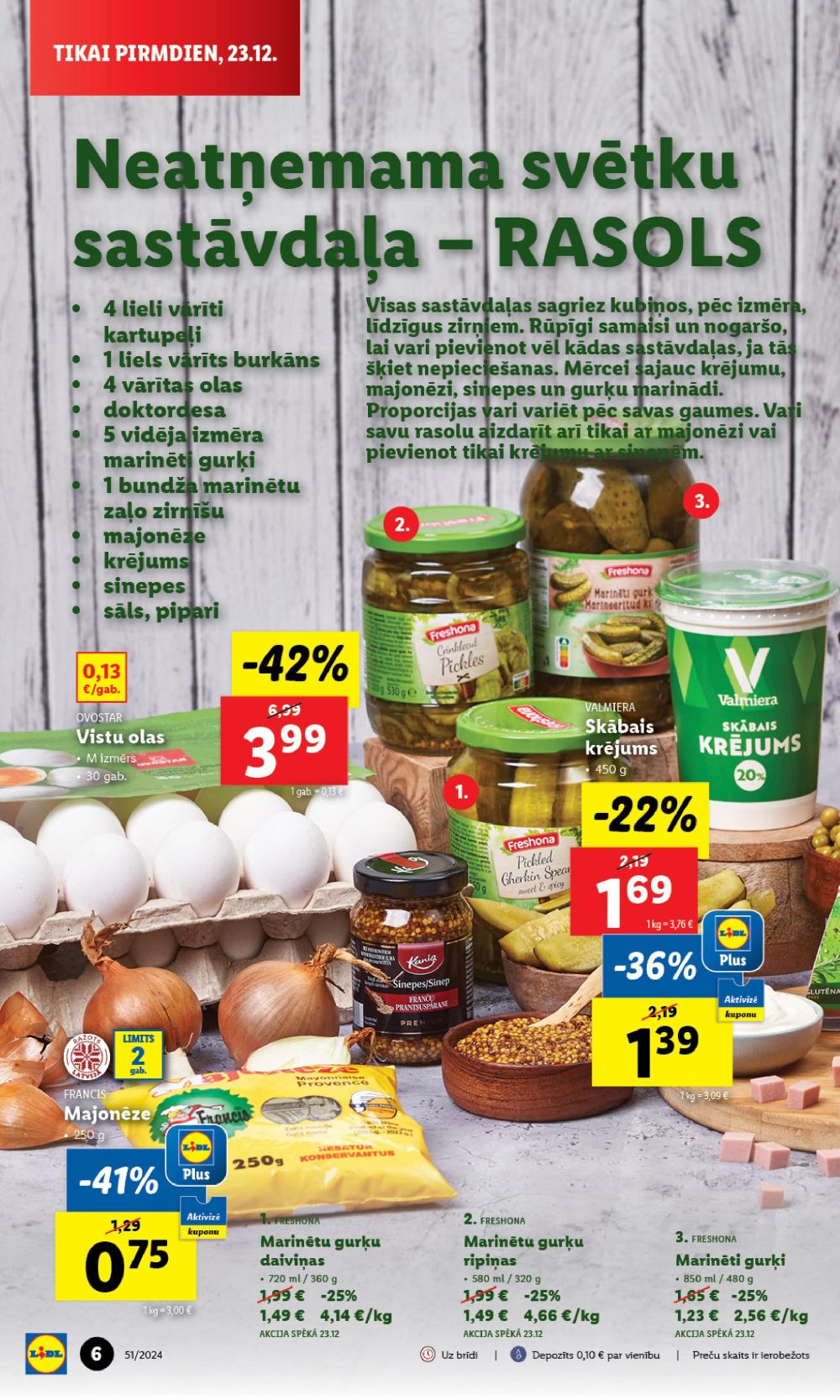 lidl - LIDL (23.12.2024 - 29.12.2024) - page: 6