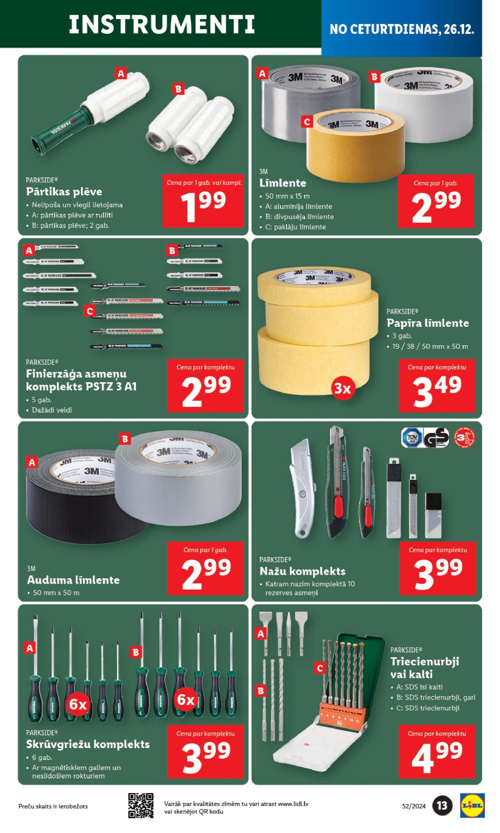 lidl - LIDL - Nepārtikas preču piedāvājums (23.12.2024 - 29.12.2024) - page: 13