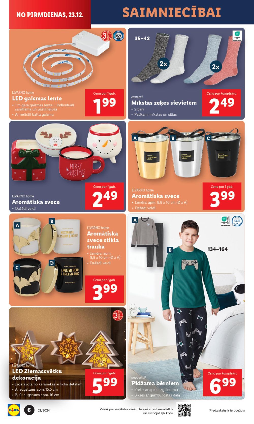 lidl - LIDL - Nepārtikas preču piedāvājums (23.12.2024 - 29.12.2024) - page: 6