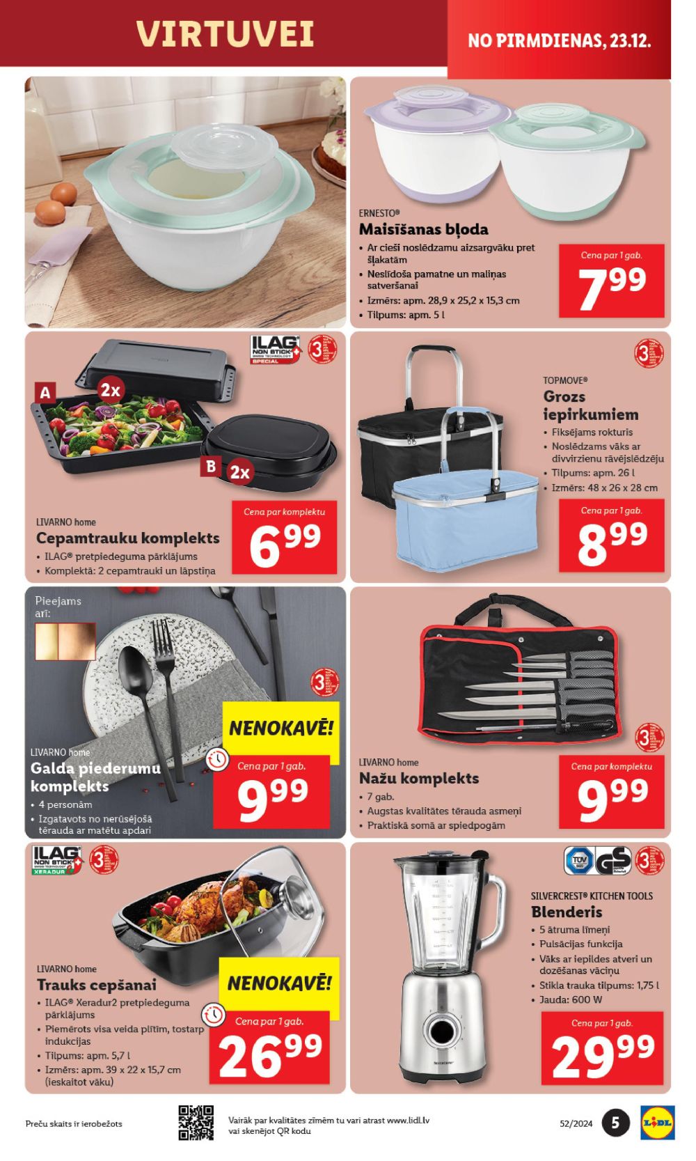 lidl - LIDL - Nepārtikas preču piedāvājums (23.12.2024 - 29.12.2024) - page: 5