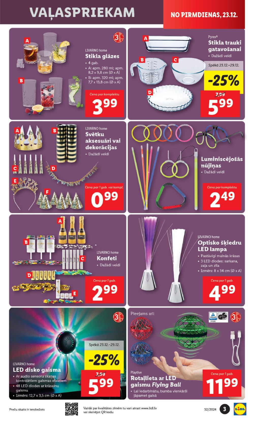 lidl - LIDL - Nepārtikas preču piedāvājums (23.12.2024 - 29.12.2024) - page: 3