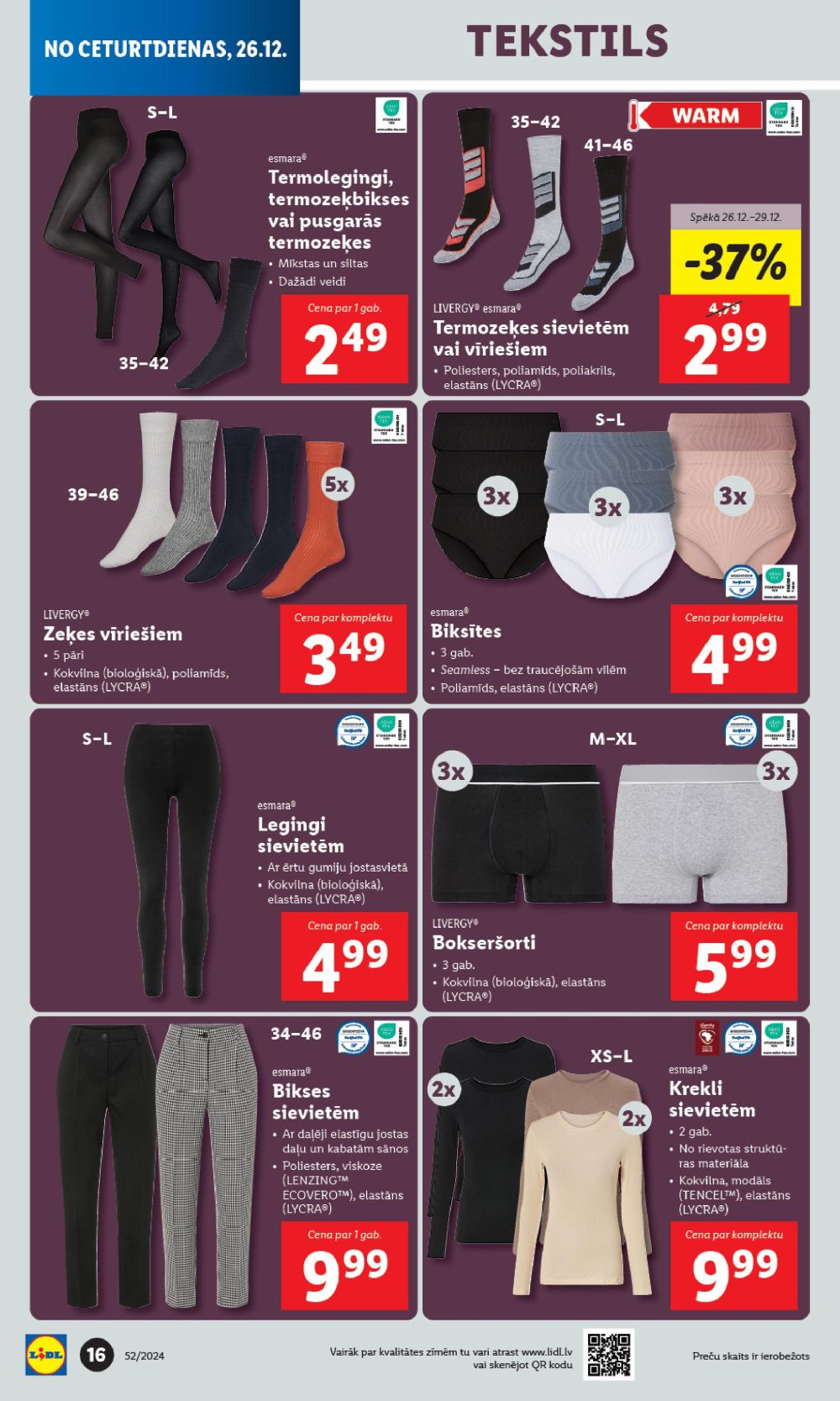 lidl - LIDL - Nepārtikas preču piedāvājums (23.12.2024 - 29.12.2024) - page: 16