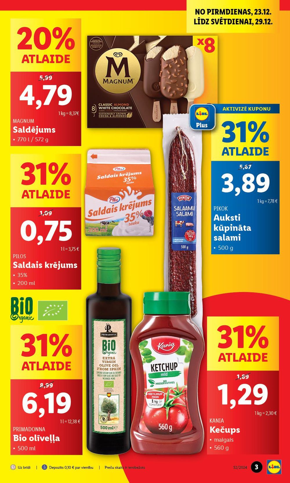 lidl - LIDL - Jauns veikals Rīgā! (23.12.2024 - 29.12.2024) - page: 3