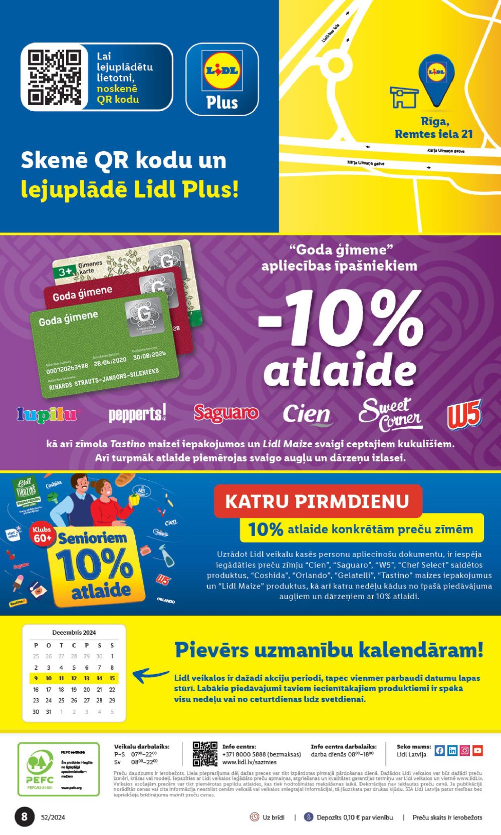 lidl - LIDL - Jauns veikals Rīgā! (23.12.2024 - 29.12.2024) - page: 8