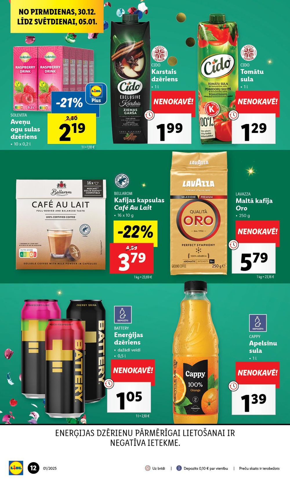 lidl - LIDL (30.12.2024 - 05.01.2025) - page: 12