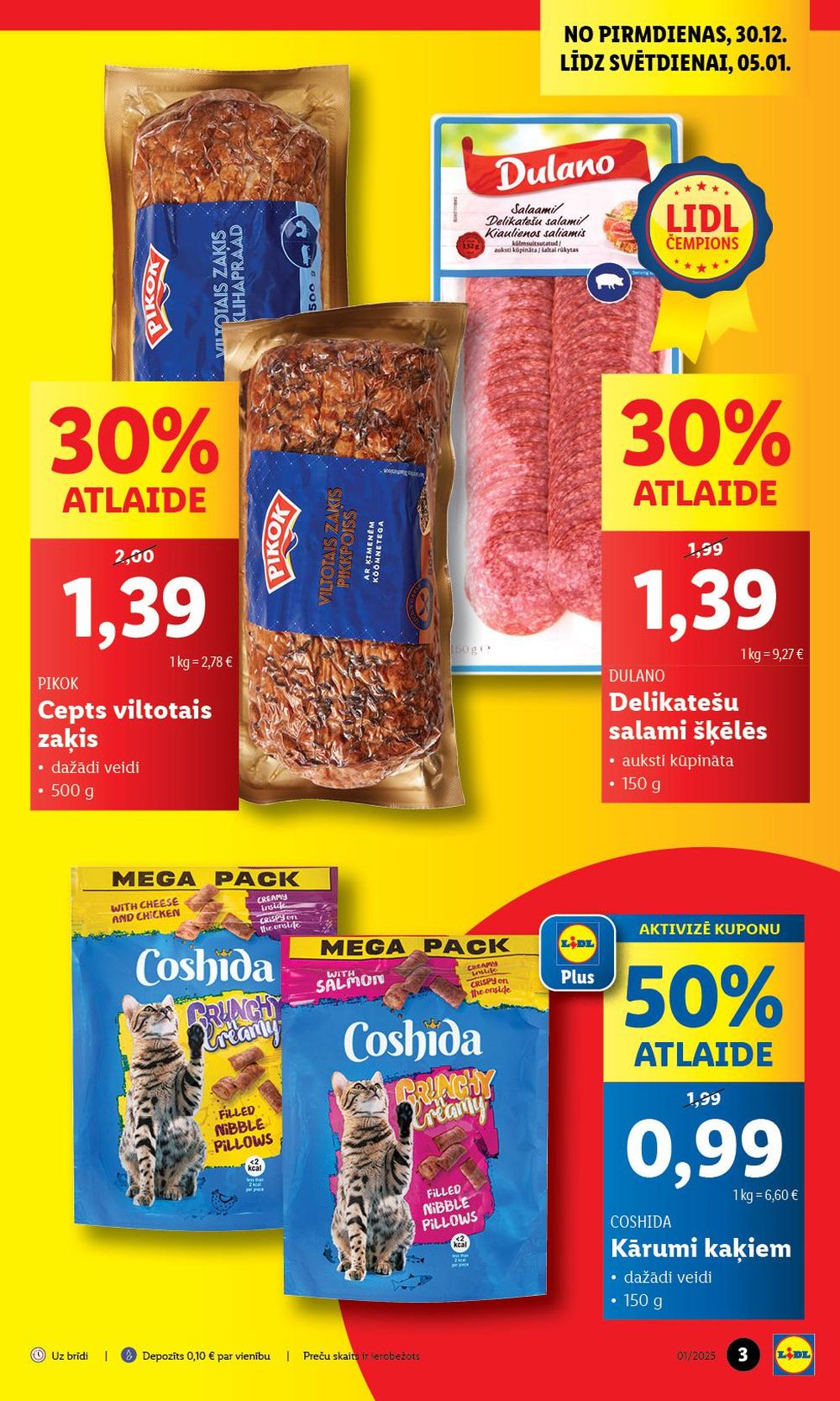 lidl - LIDL - Jauns vecklas Cēsīs! (30.12.2024 - 05.01.2025) - page: 3