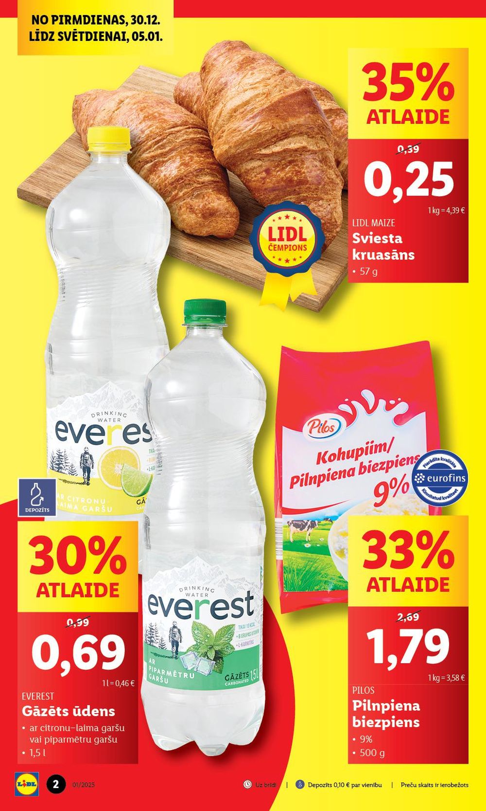 lidl - LIDL - Jauns vecklas Cēsīs! (30.12.2024 - 05.01.2025) - page: 2