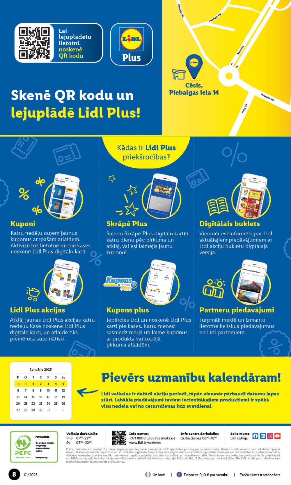 lidl - LIDL - Jauns vecklas Cēsīs! (30.12.2024 - 05.01.2025) - page: 8