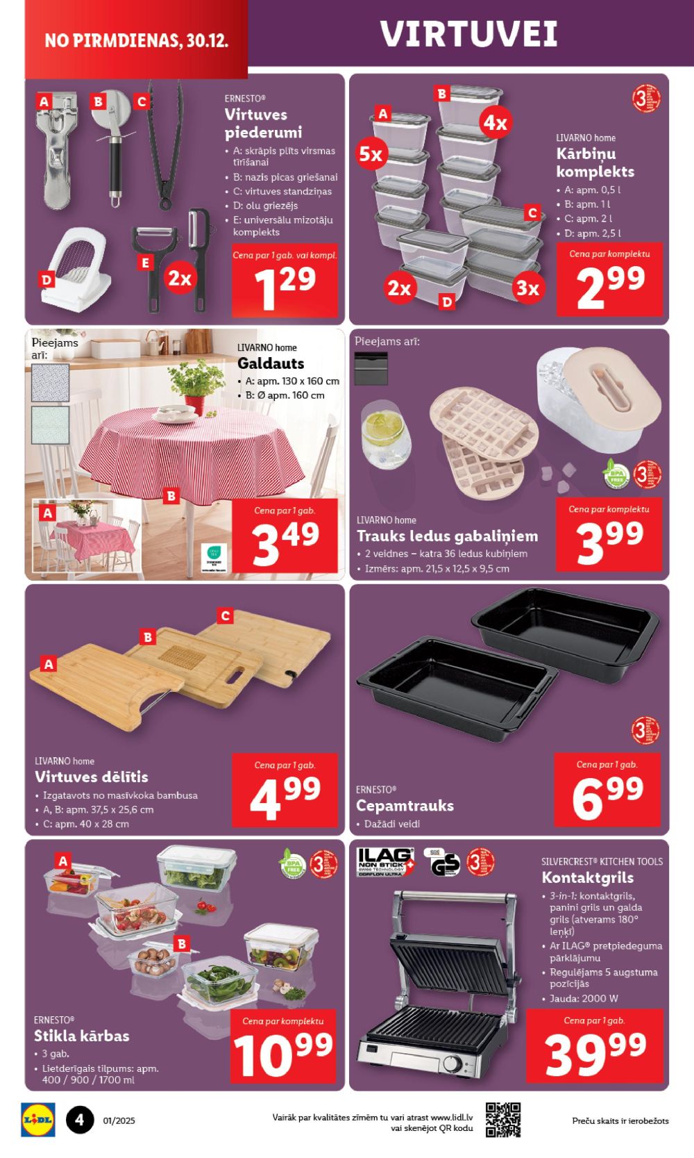 lidl - LIDL - Nepārtikas preču piedāvājums (30.12.2024 - 05.01.2025) - page: 4