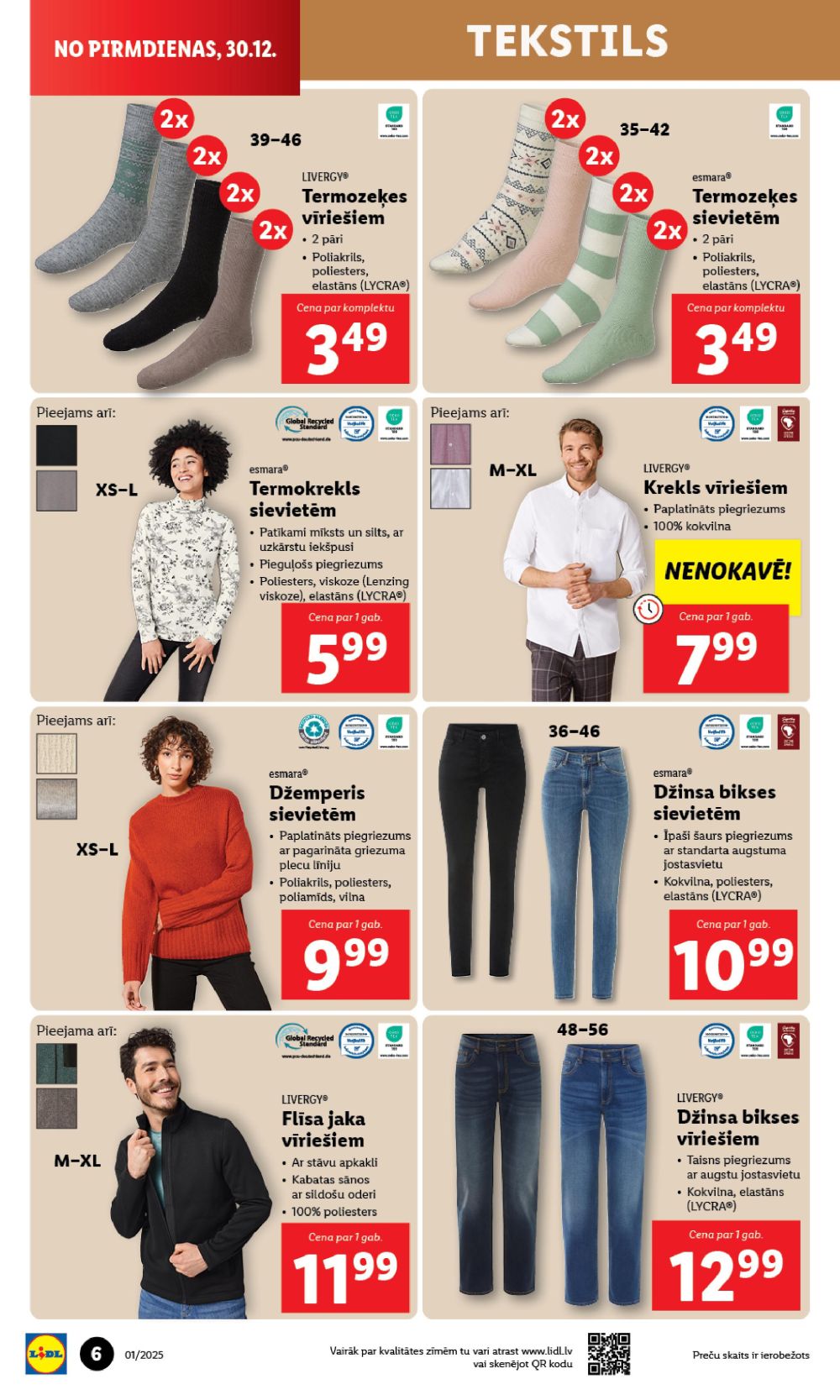 lidl - LIDL - Nepārtikas preču piedāvājums (30.12.2024 - 05.01.2025) - page: 6