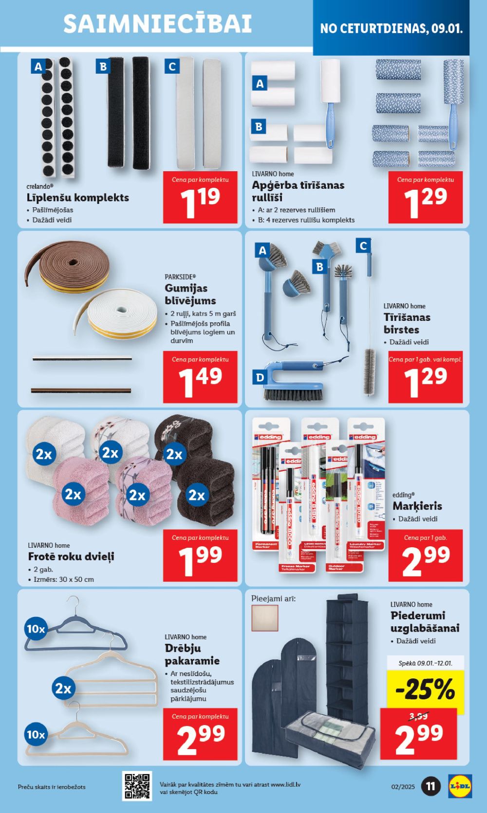 lidl - LIDL - Nepārtikas preču piedāvājums (06.01.2025 - 12.01.2025) - page: 11