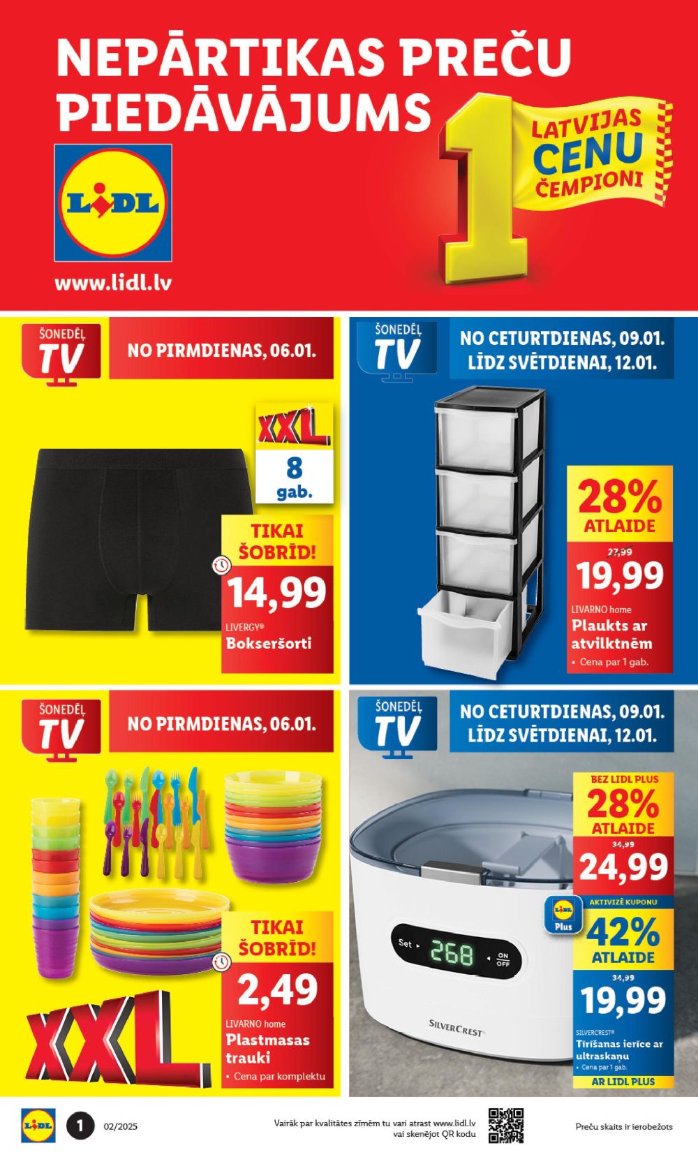 lidl - LIDL - Nepārtikas preču piedāvājums (06.01.2025 - 12.01.2025)