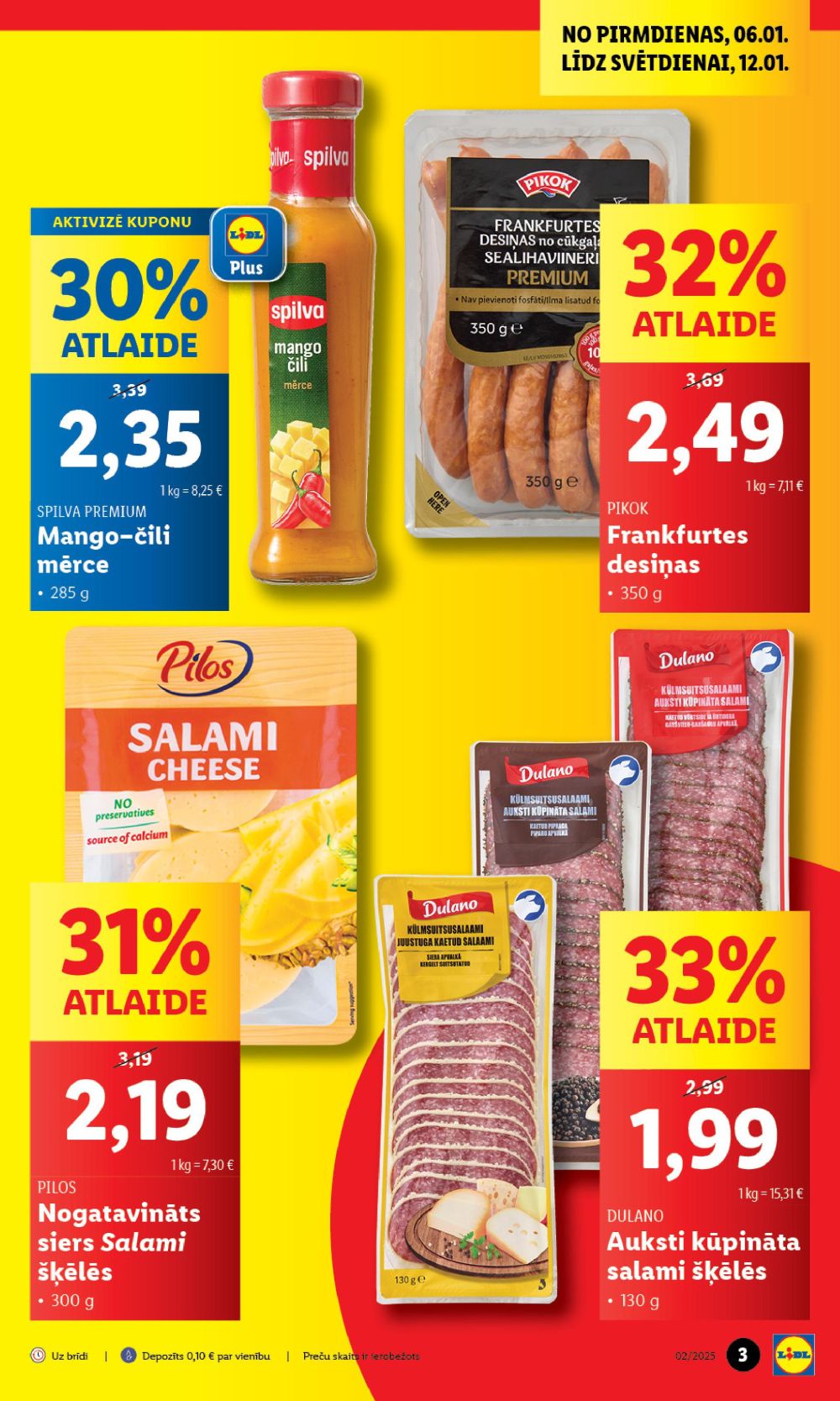 lidl - LIDL - Jauns vecklas Cēsīs! (06.01.2025 - 12.01.2025) - page: 3