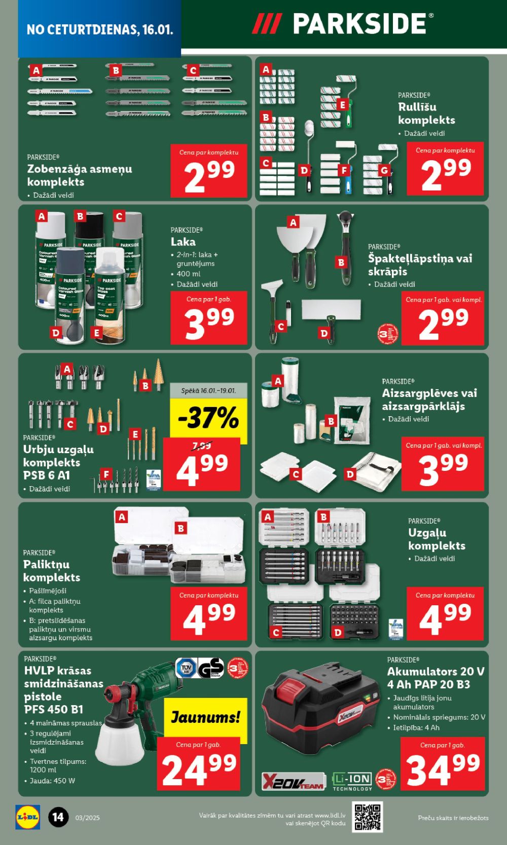 lidl - LIDL - Nepārtikas preču piedāvājums (13.01.2025 - 19.01.2025) - page: 14