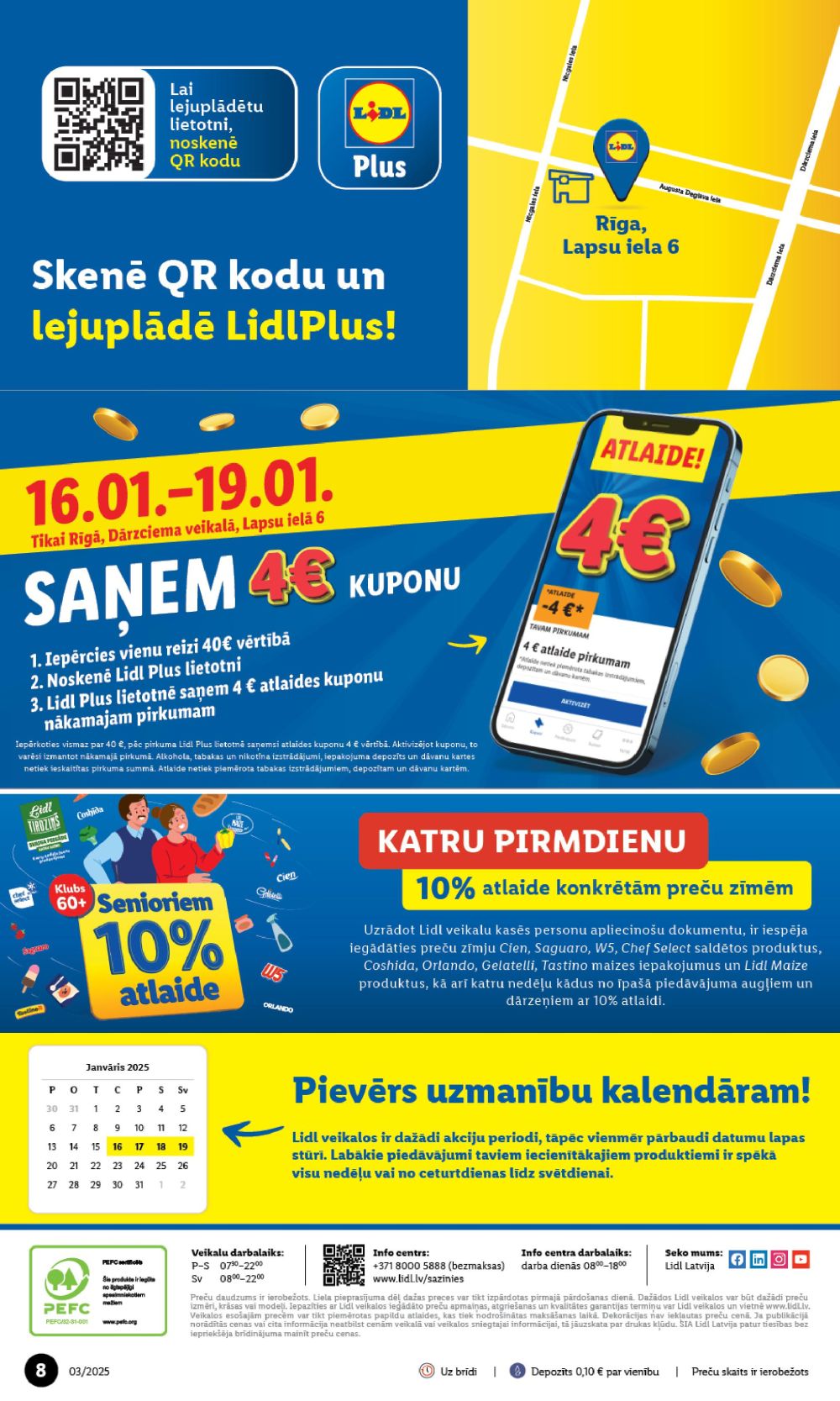 lidl - LIDL - Jauns veikals Rīgā! (16.01.2025 - 19.01.2025) - page: 8