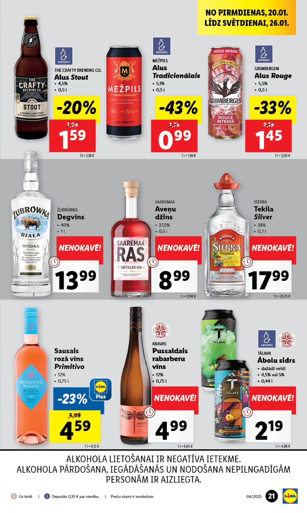 lidl - LIDL (20.01.2025 - 26.01.2025) - page: 21