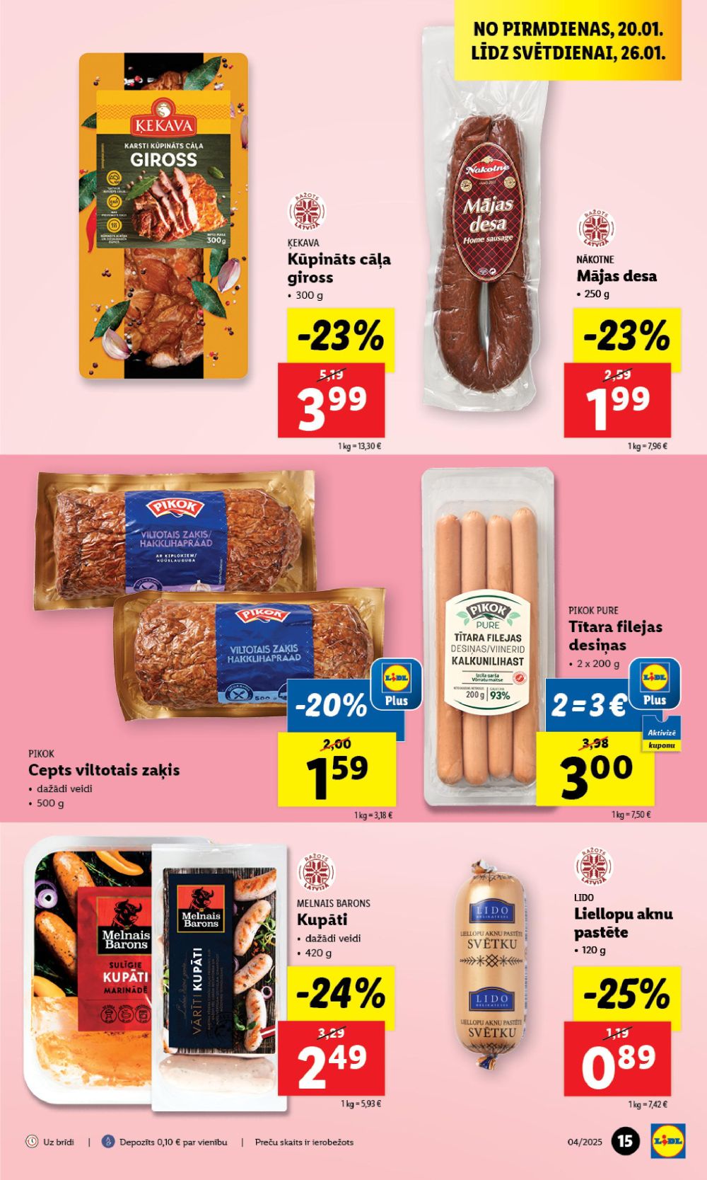 lidl - LIDL (20.01.2025 - 26.01.2025) - page: 15