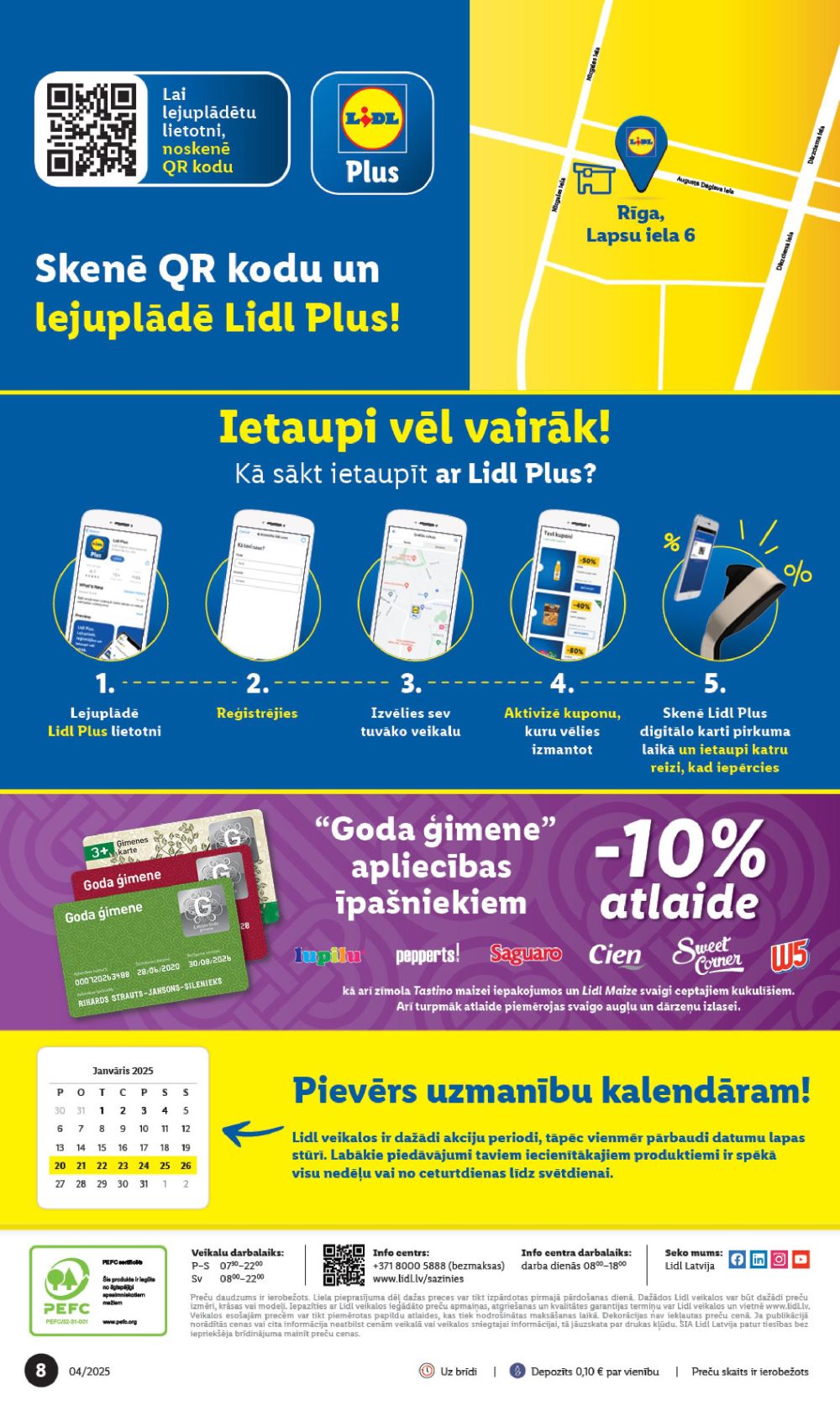 lidl - LIDL - Jauns veikals Rīgā! (20.01.2025 - 26.01.2025) - page: 8